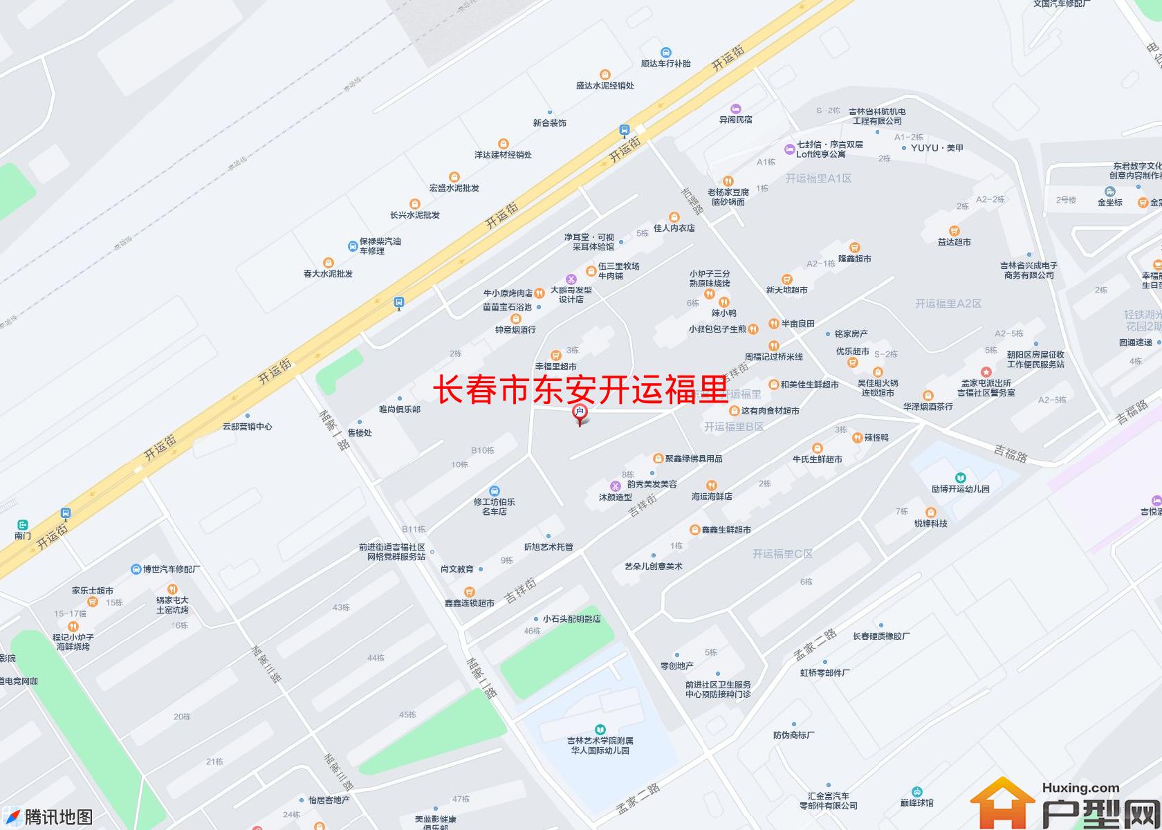东安开运福里小区 - 户型网