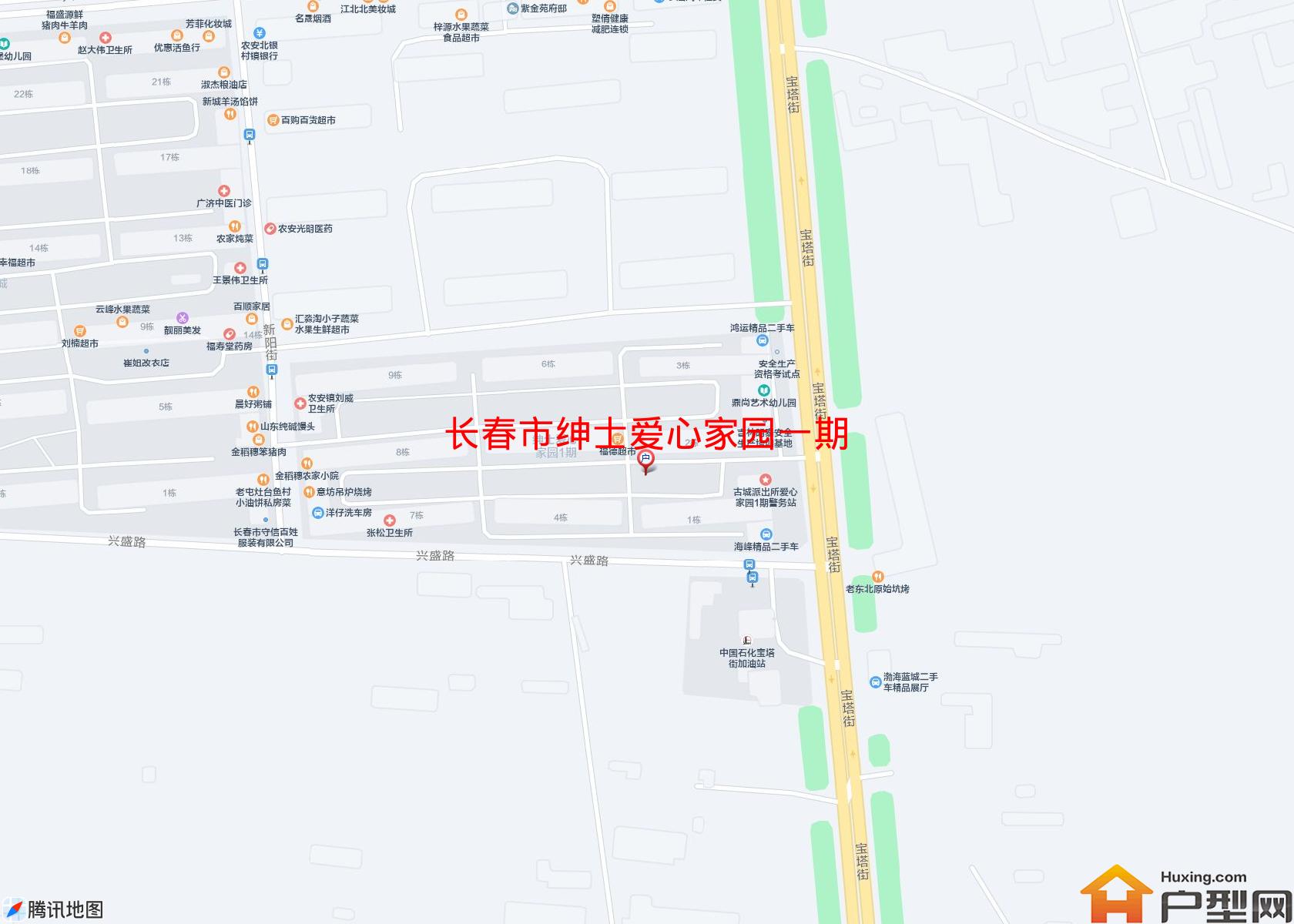 绅士爱心家园一期小区 - 户型网