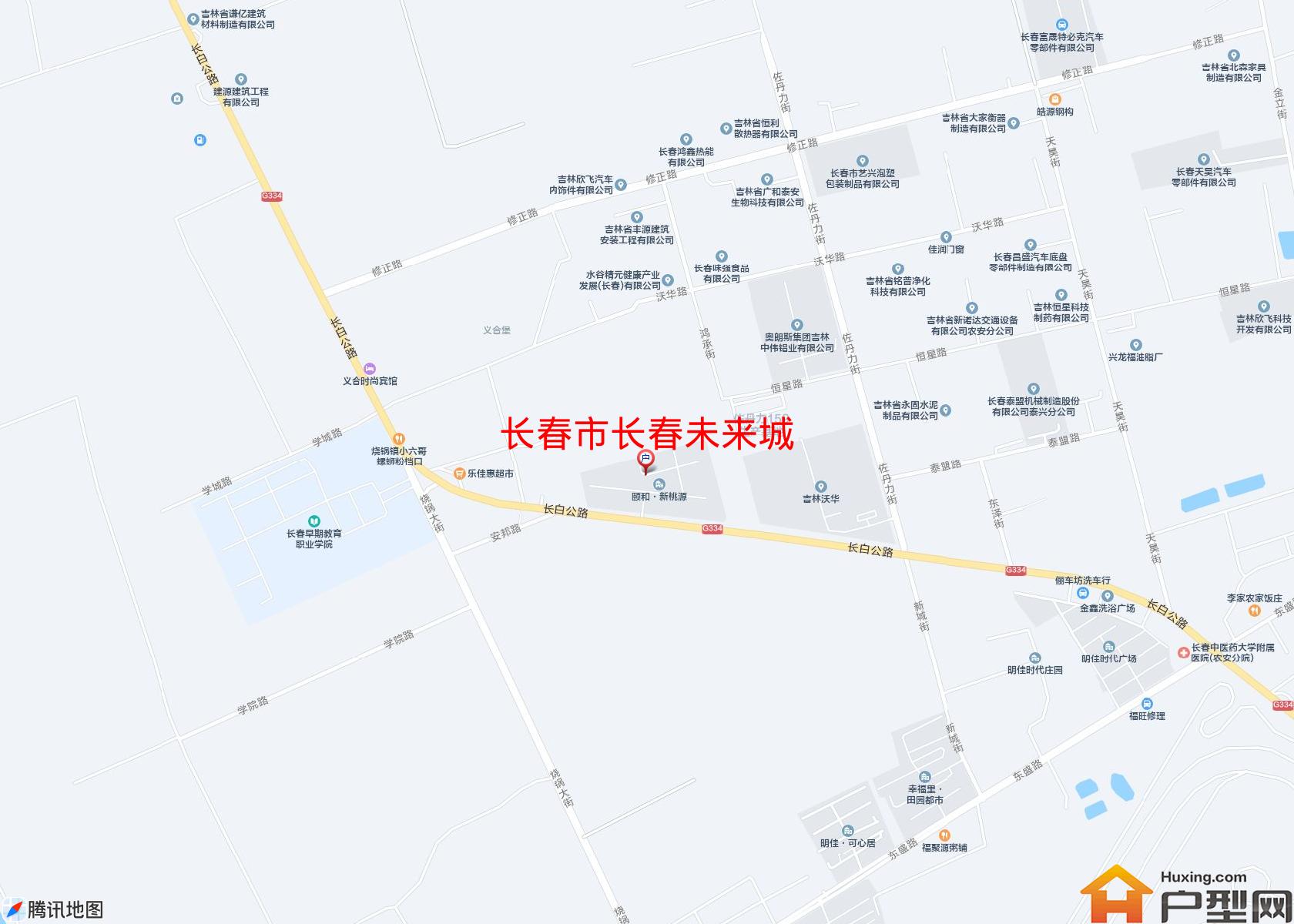 长春未来城小区 - 户型网
