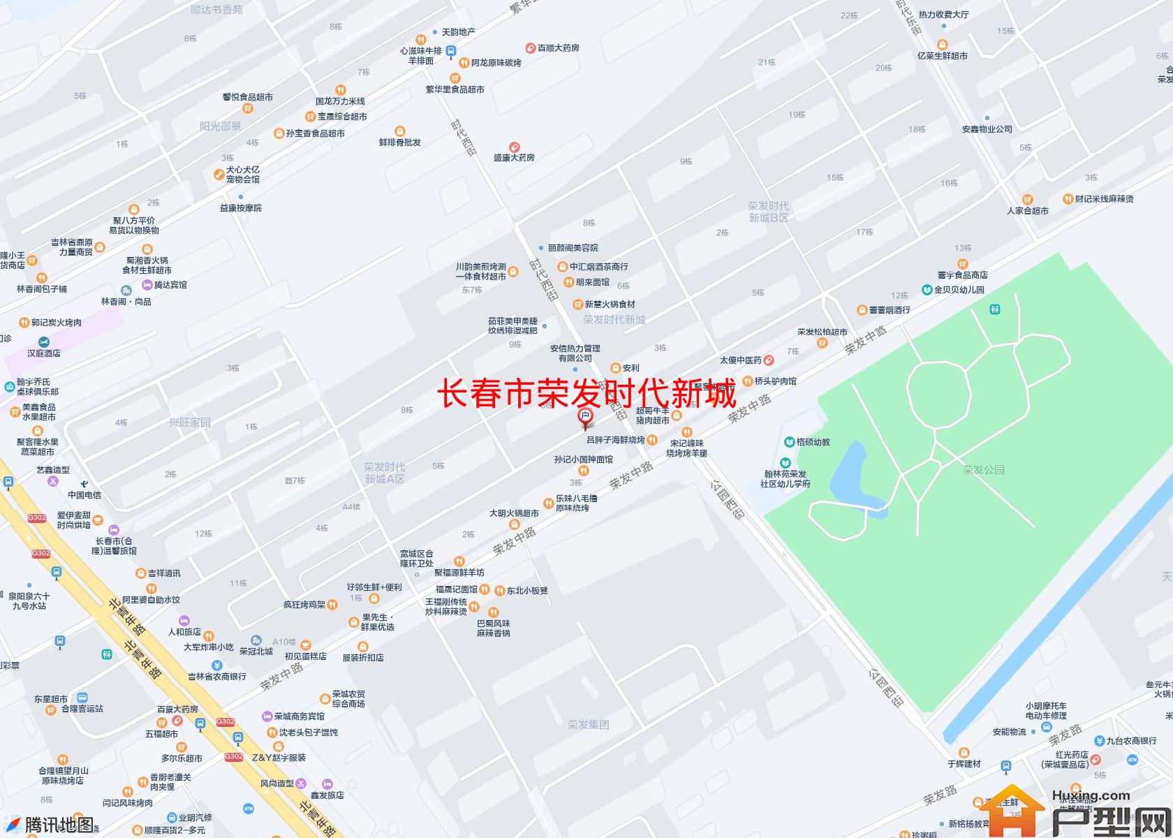荣发时代新城小区 - 户型网