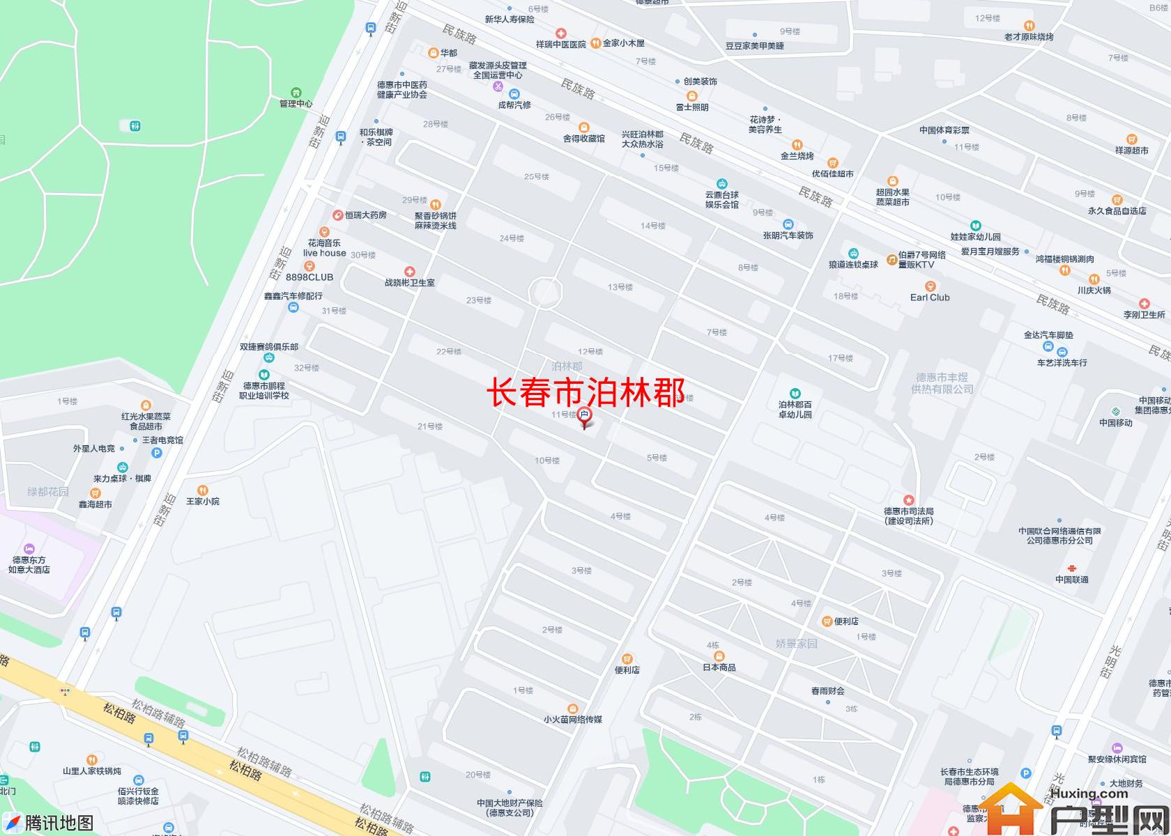 泊林郡小区 - 户型网