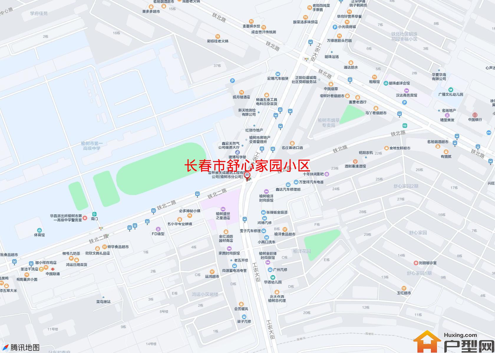 舒心家园小区小区 - 户型网