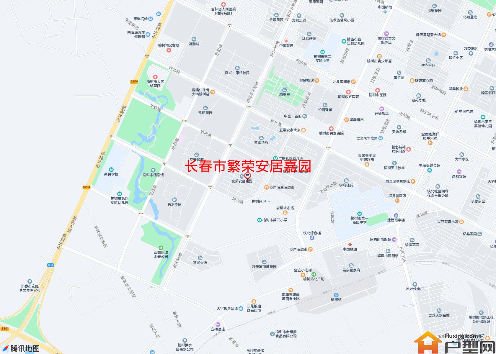 繁荣安居嘉园小区 - 户型网