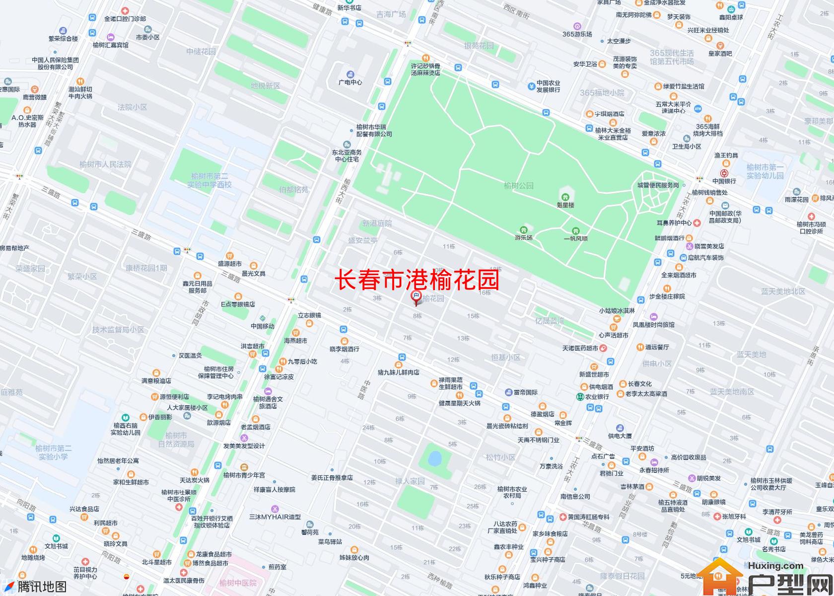 港榆花园小区 - 户型网