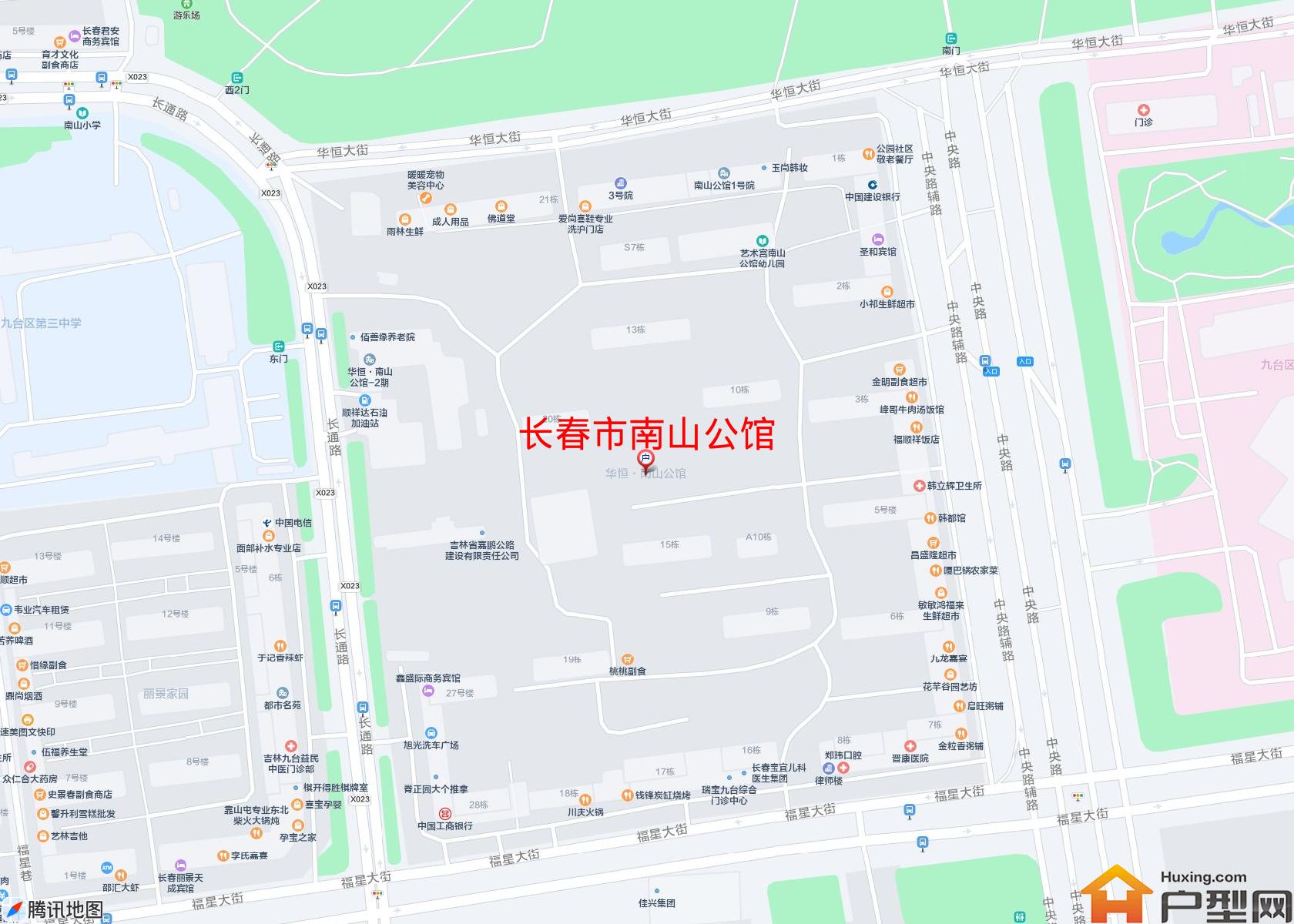 南山公馆小区 - 户型网