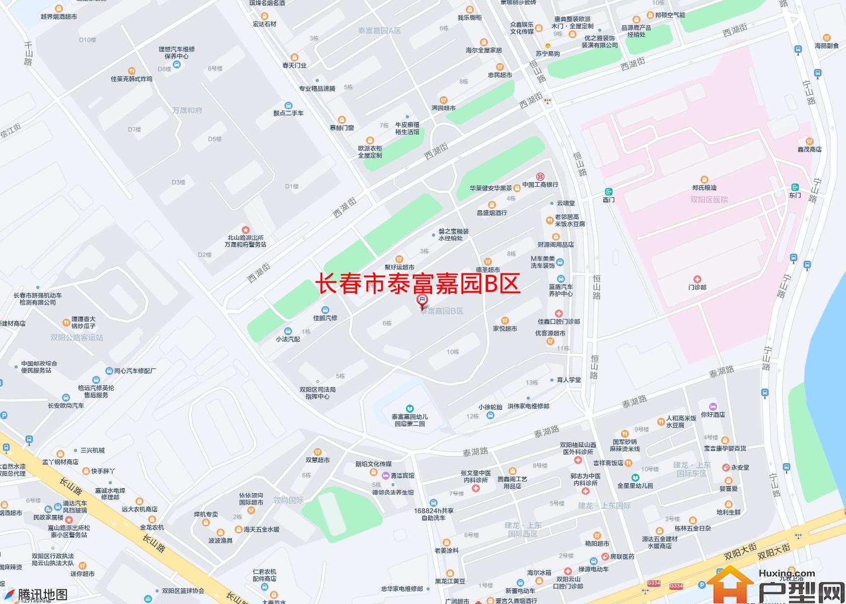 泰富嘉园B区小区 - 户型网