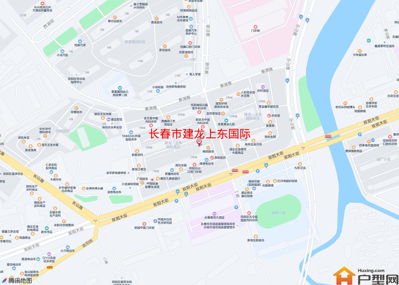 建龙上东国际小区 - 户型网