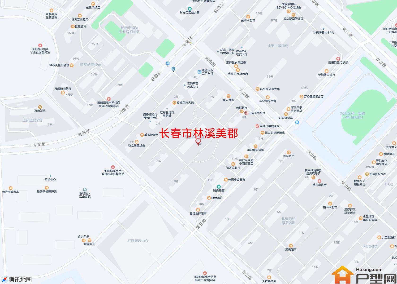 林溪美郡小区 - 户型网