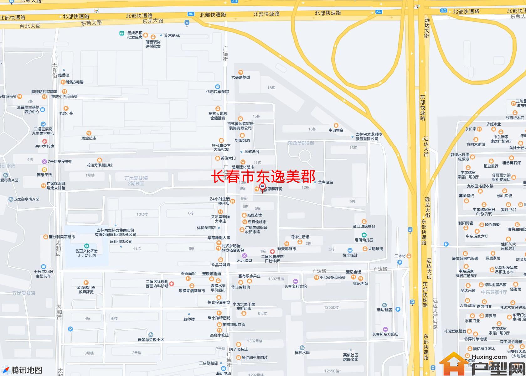东逸美郡小区 - 户型网