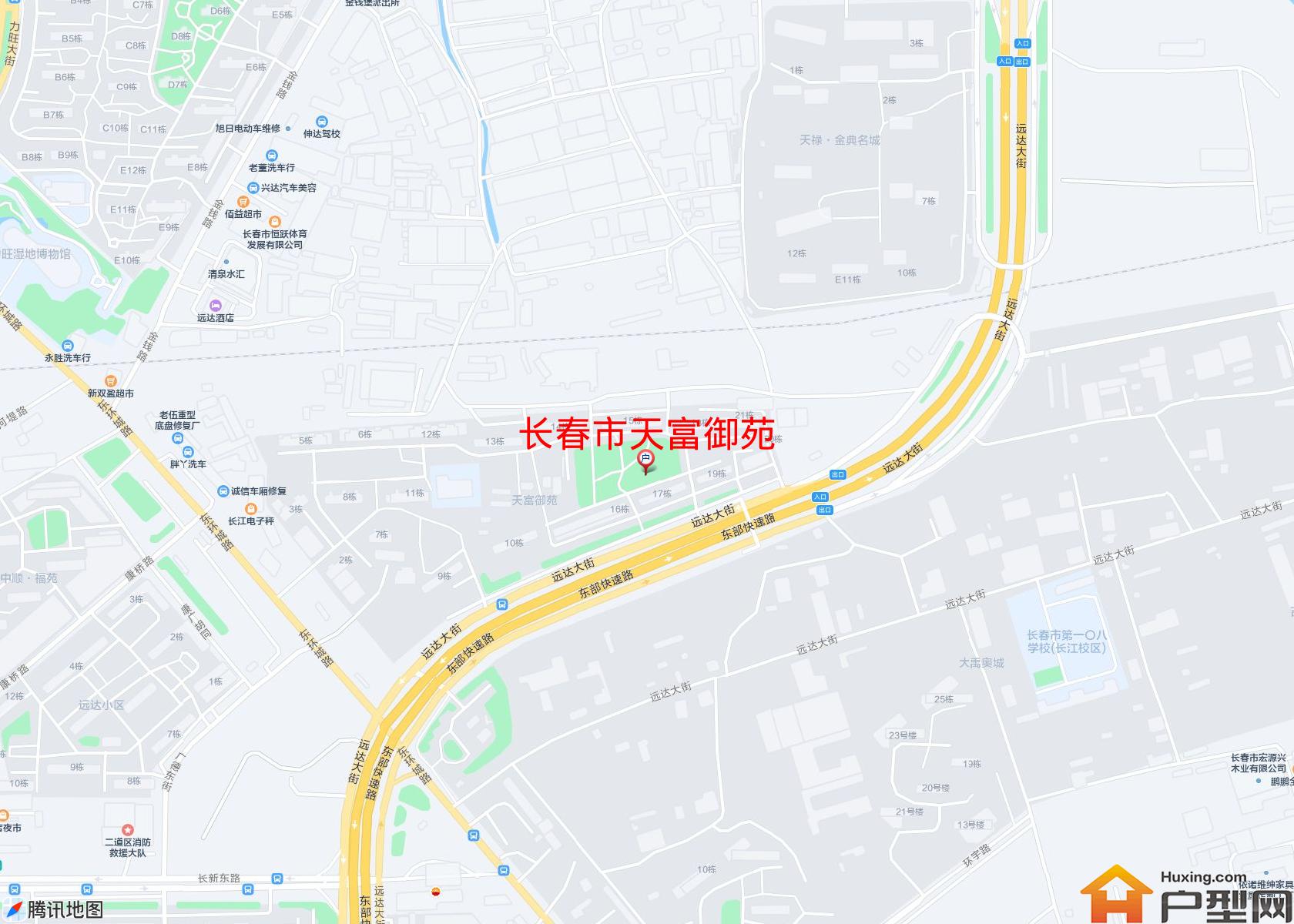 天富御苑小区 - 户型网