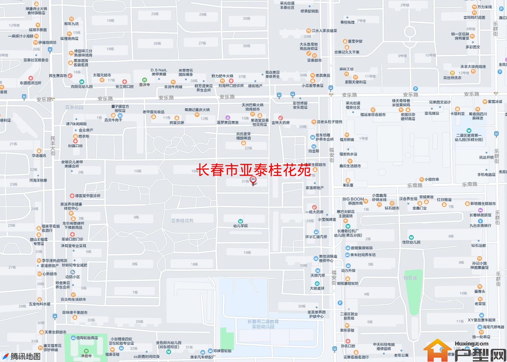 亚泰桂花苑小区 - 户型网