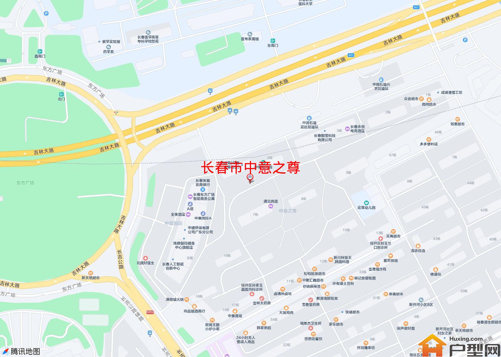 中意之尊小区 - 户型网