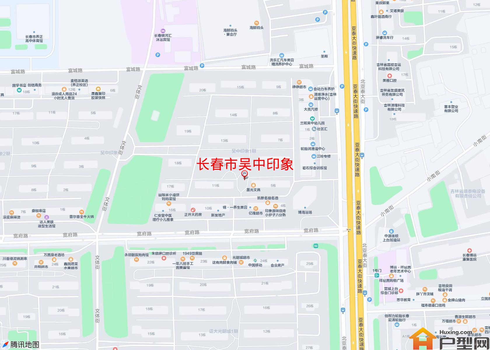 吴中印象小区 - 户型网