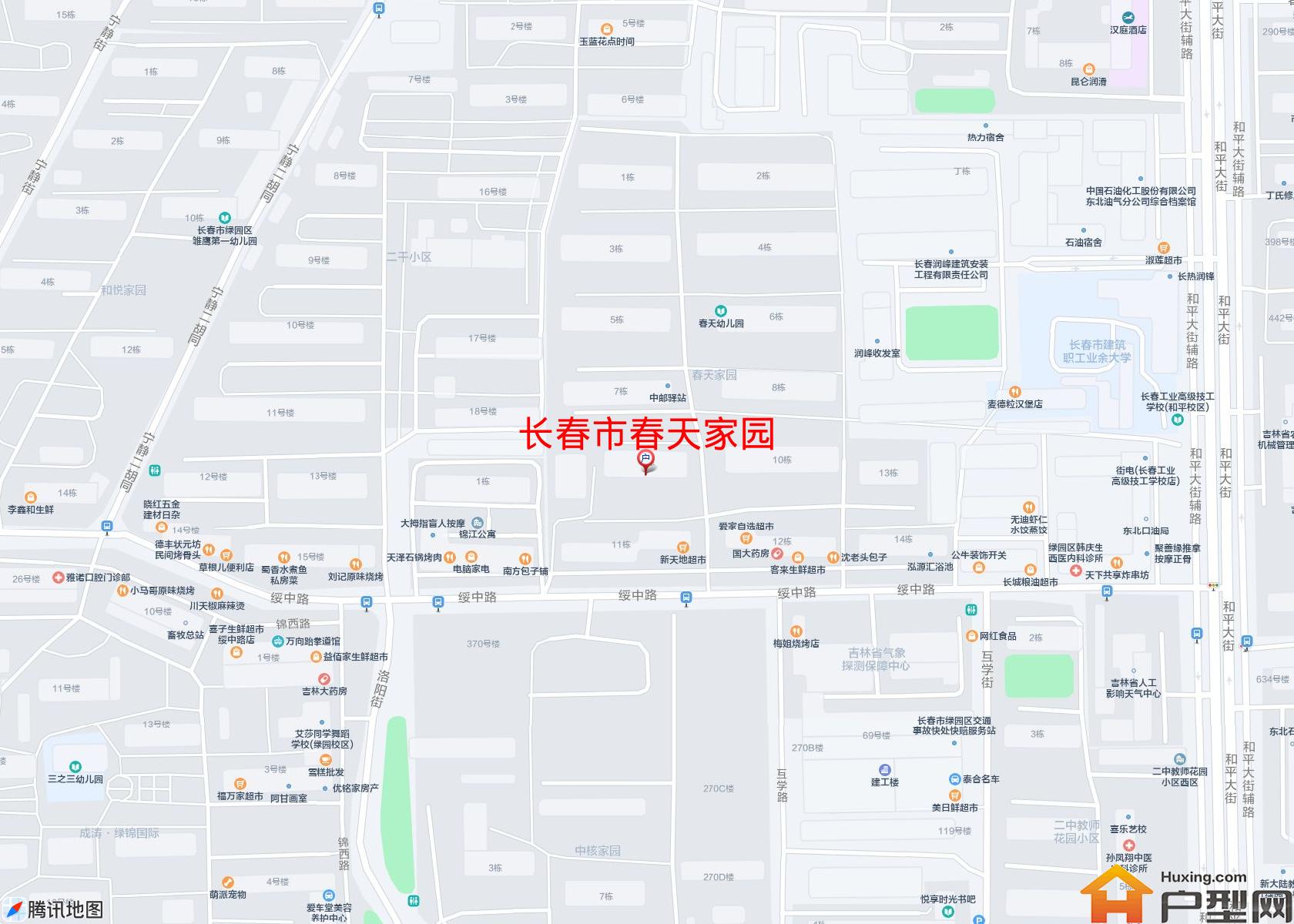 春天家园小区 - 户型网