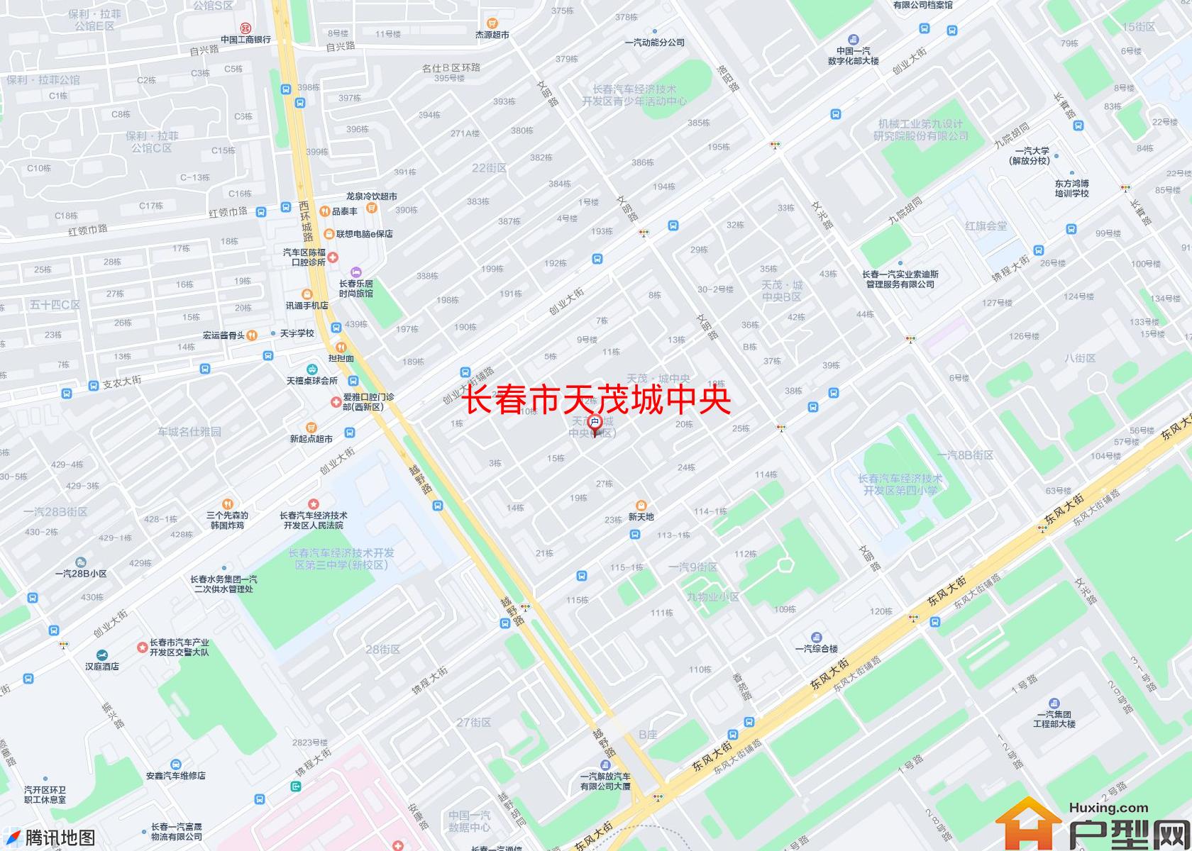 天茂城中央小区 - 户型网