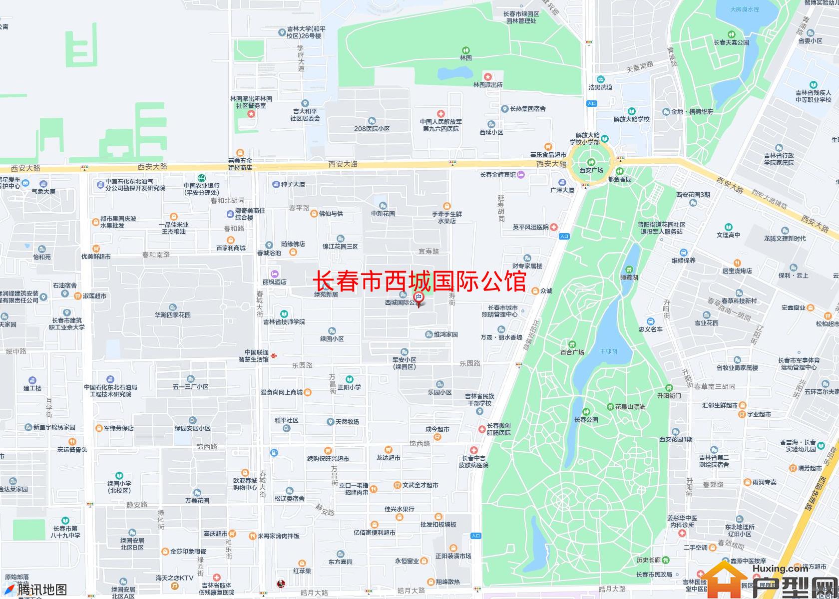 西城国际公馆小区 - 户型网