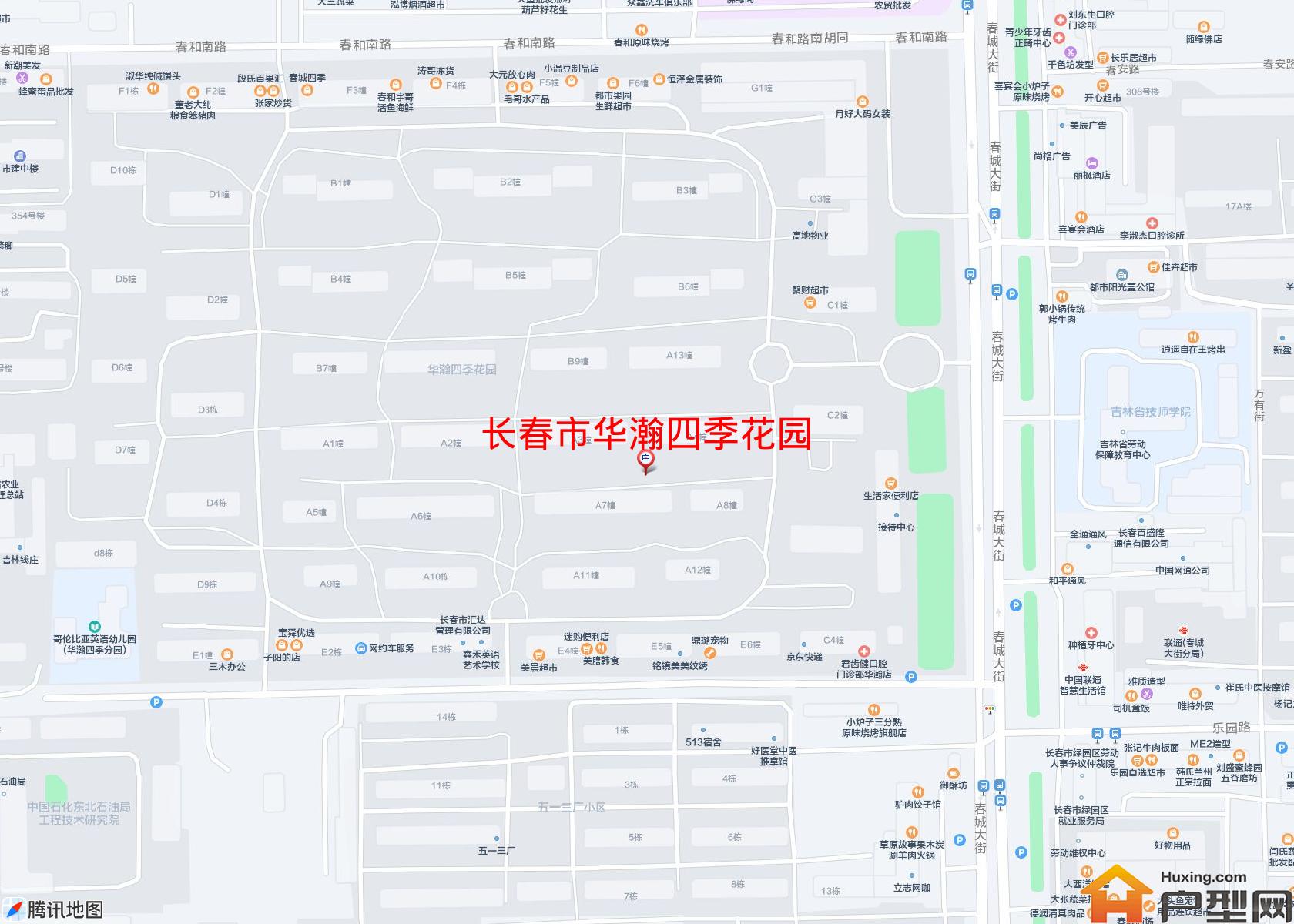 华瀚四季花园小区 - 户型网