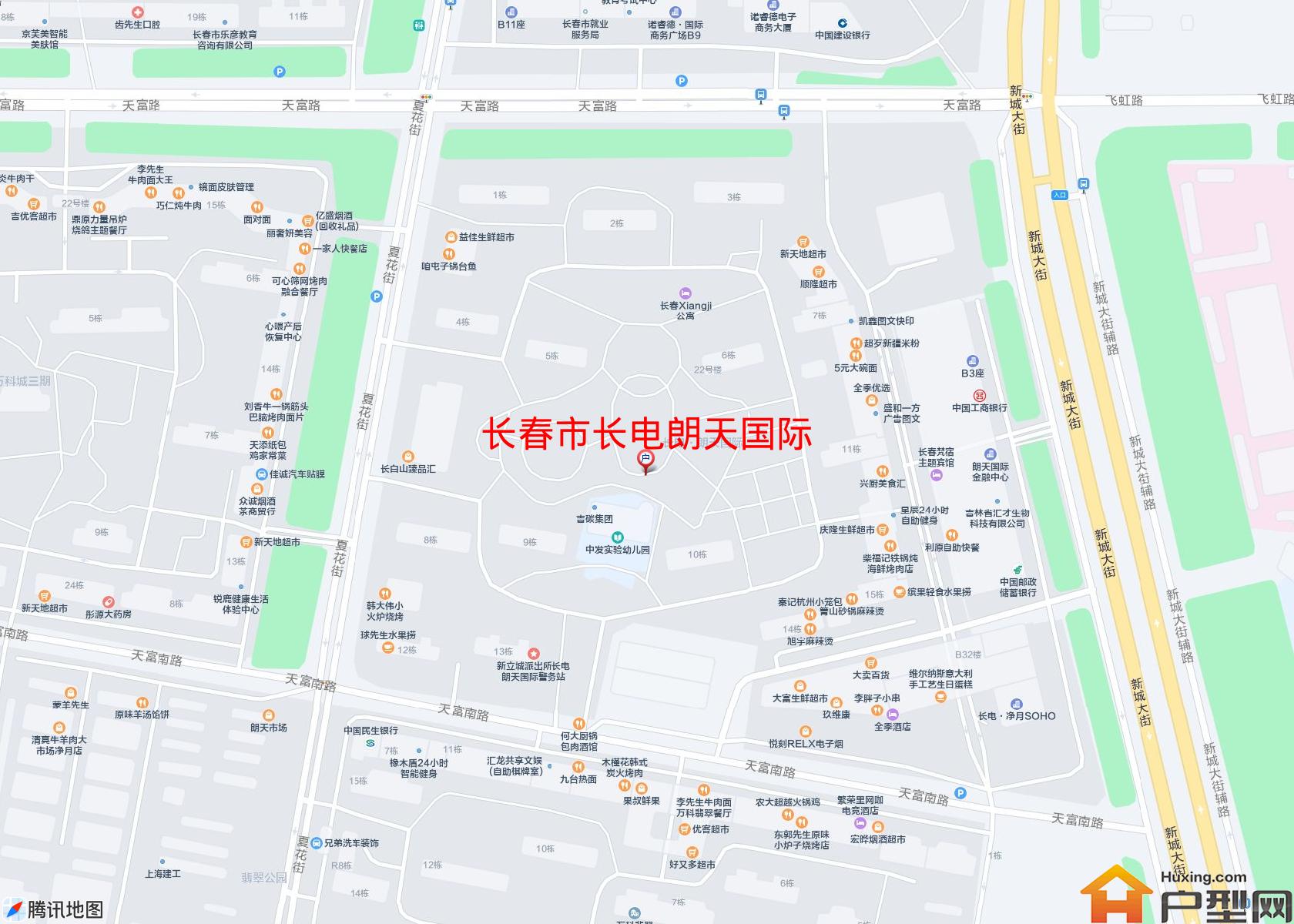 长电朗天国际小区 - 户型网