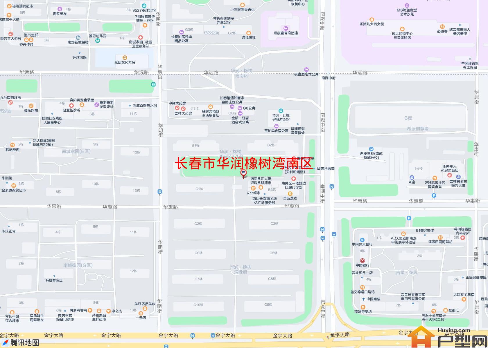 华润橡树湾南区小区 - 户型网