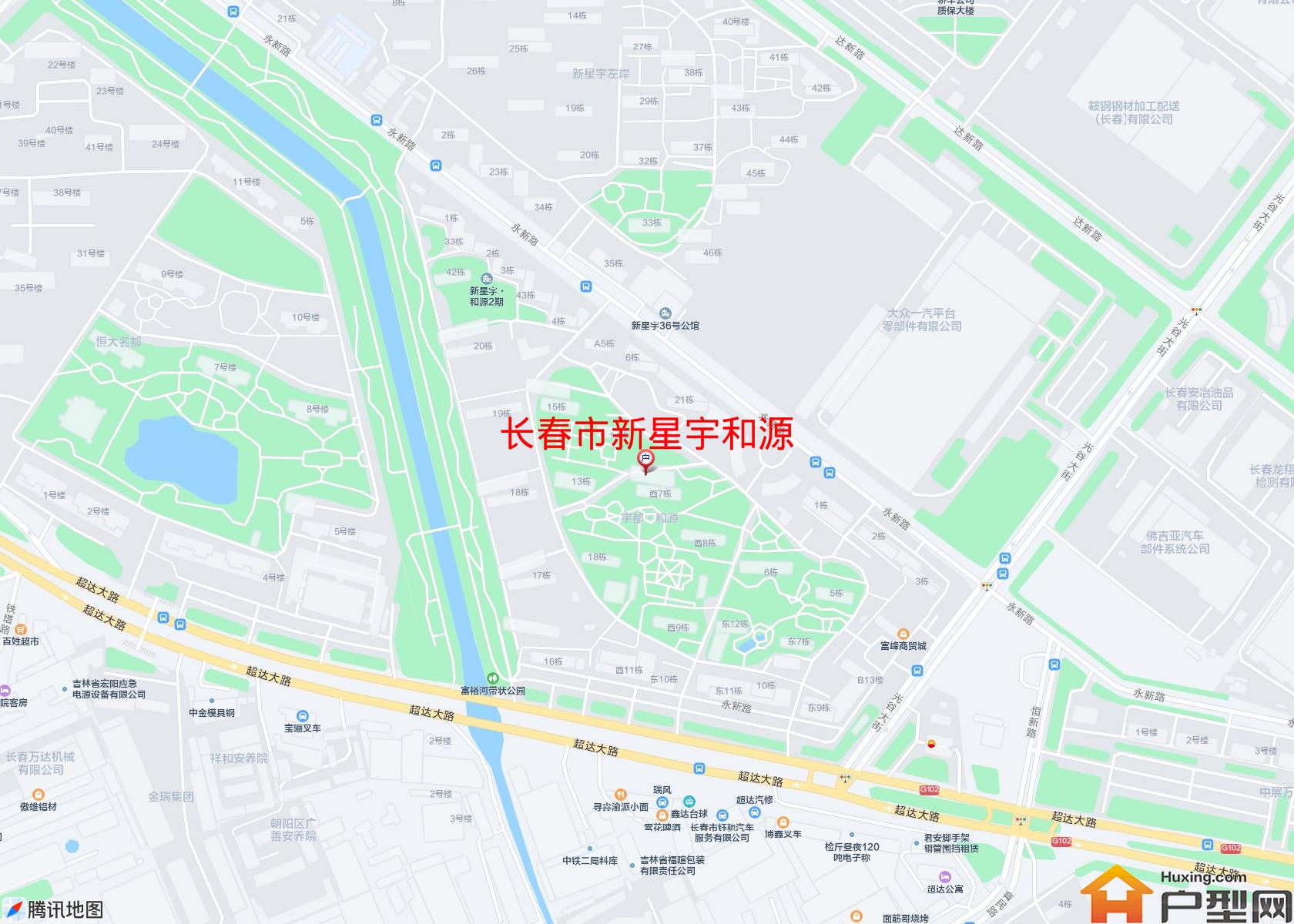 新星宇和源小区 - 户型网
