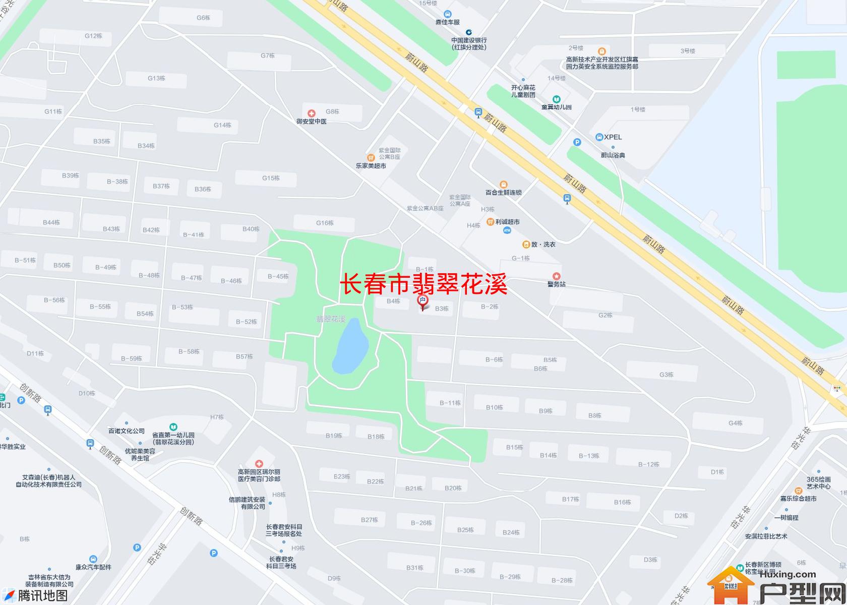 翡翠花溪小区 - 户型网 翡翠花溪小区 - 户型网