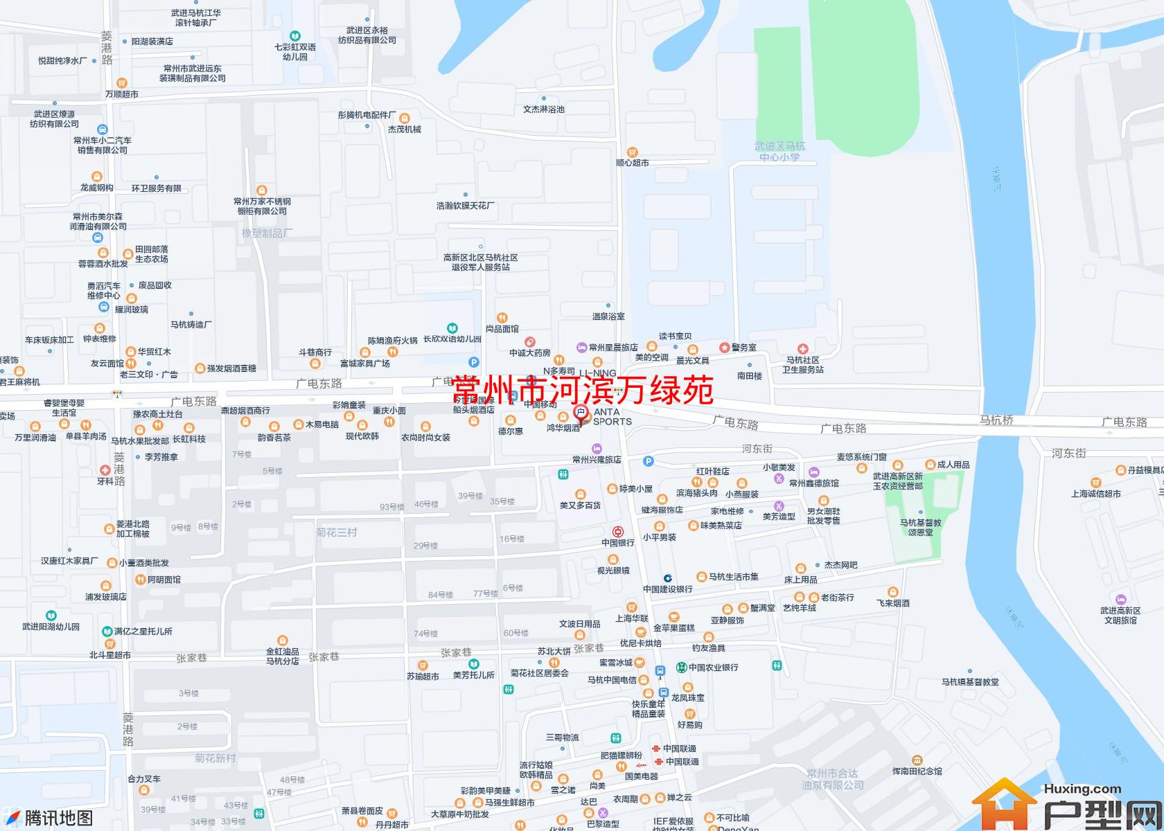 河滨万绿苑小区 - 户型网