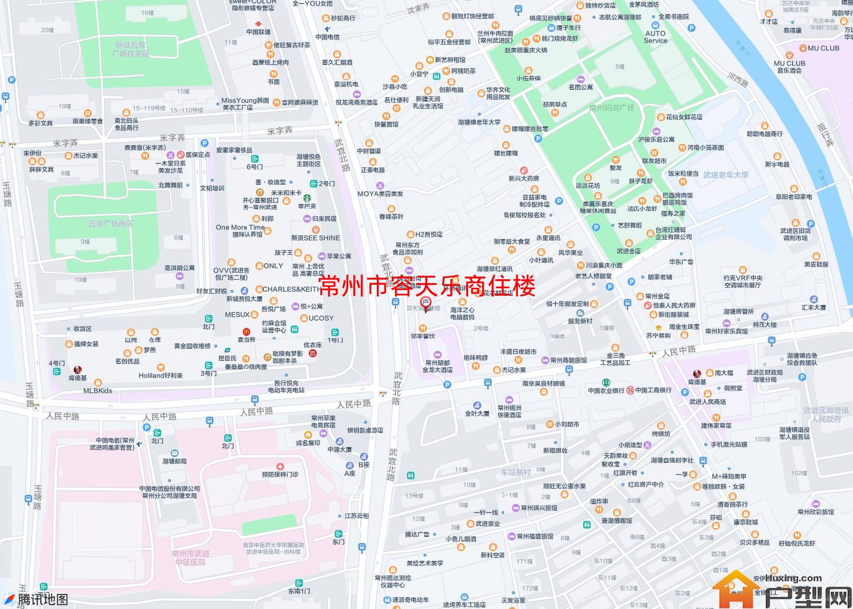 容天乐商住楼小区 - 户型网
