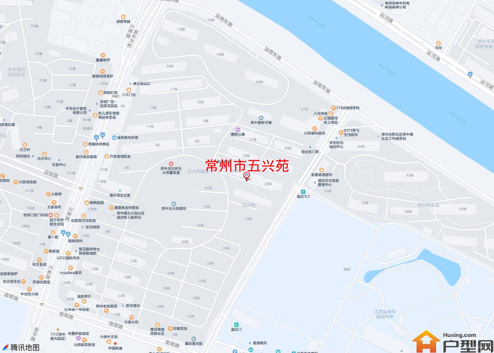 五兴苑小区 - 户型网