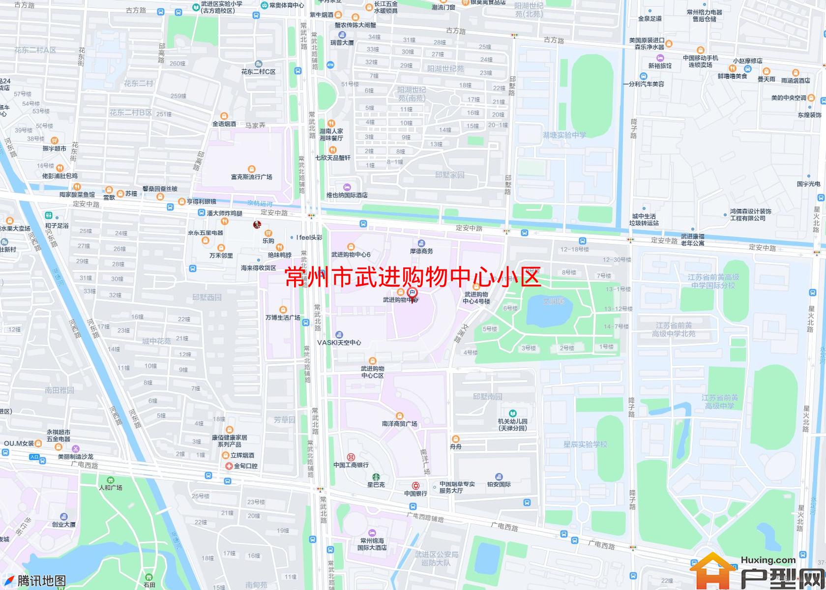 武进购物中心小区小区 - 户型网