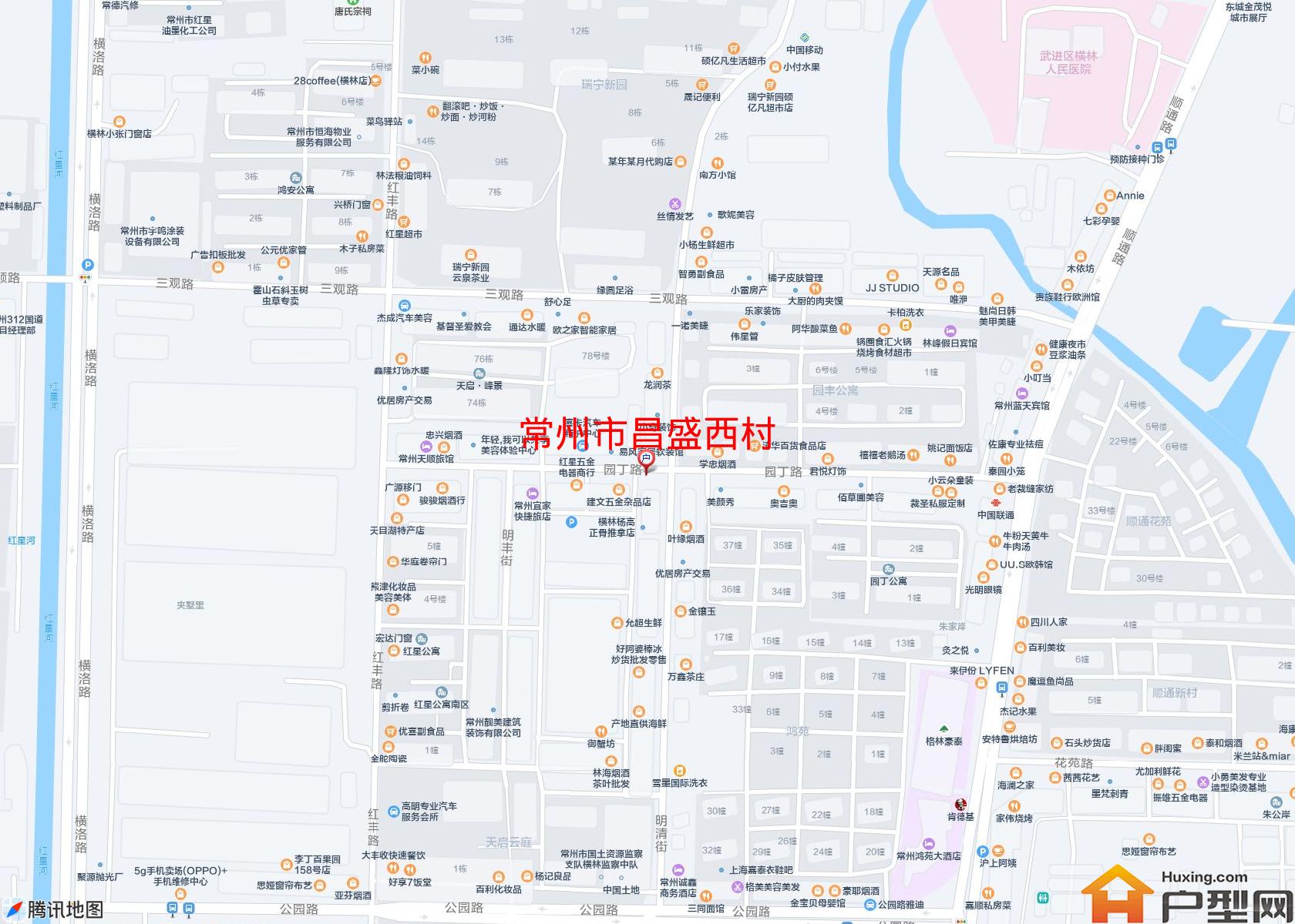 昌盛西村小区 - 户型网