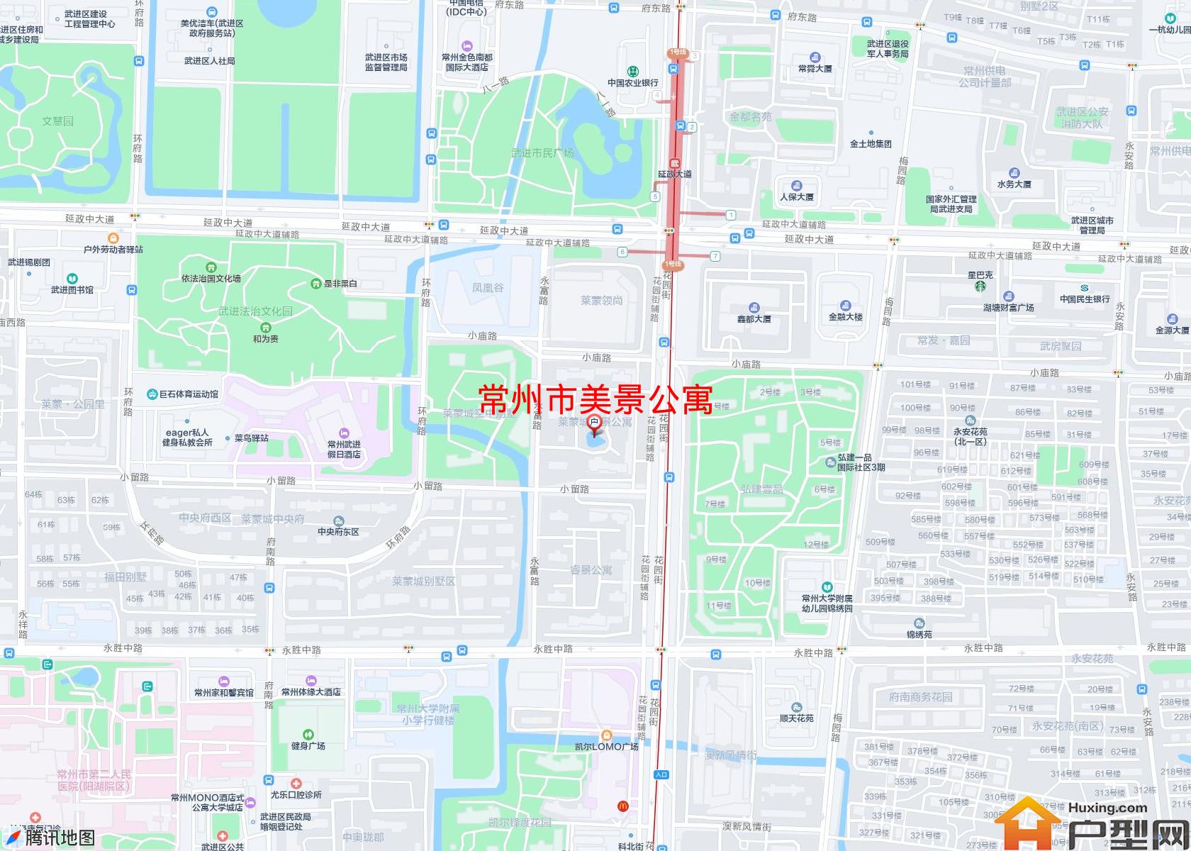 美景公寓小区 - 户型网