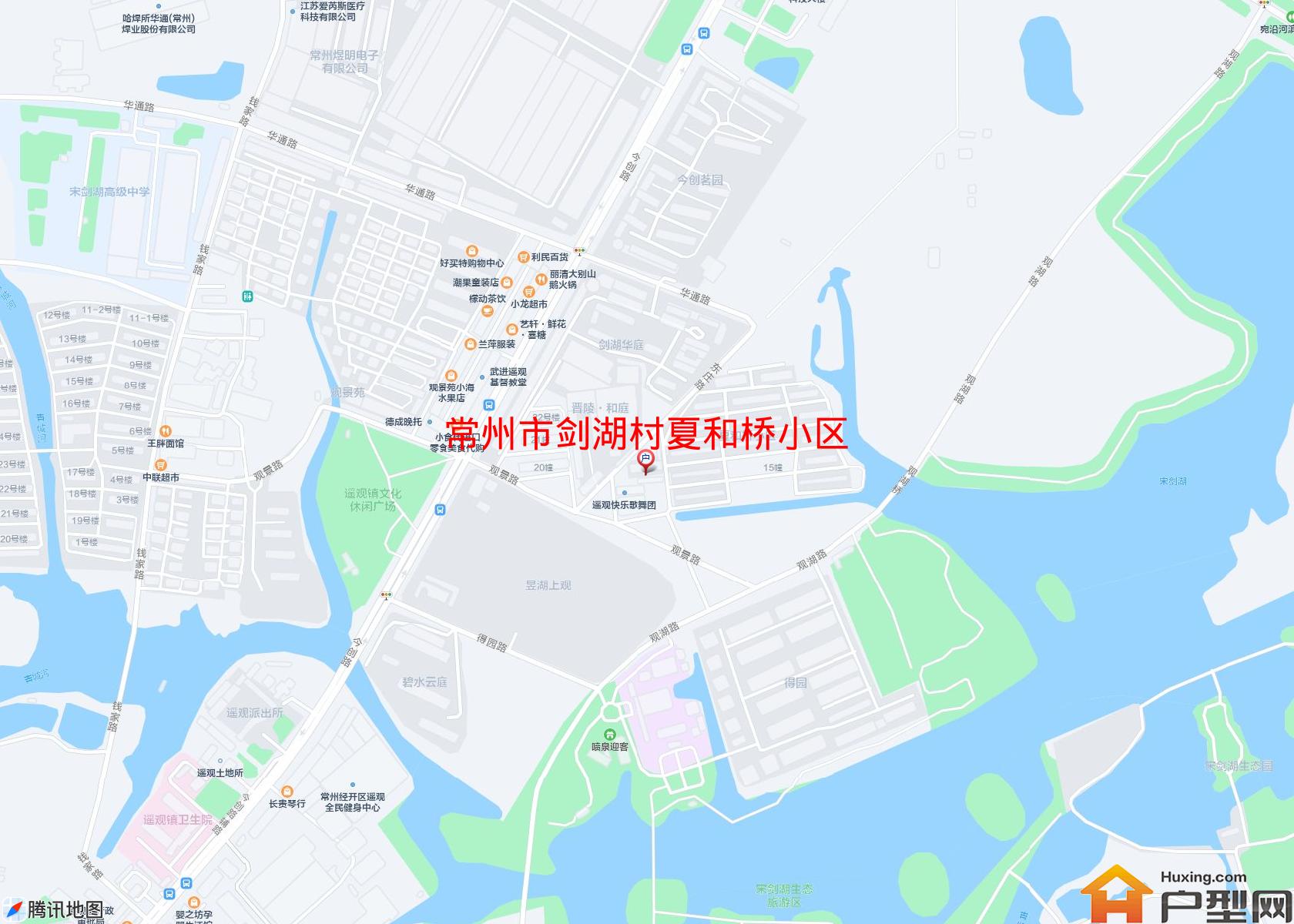 剑湖村夏和桥小区小区 - 户型网
