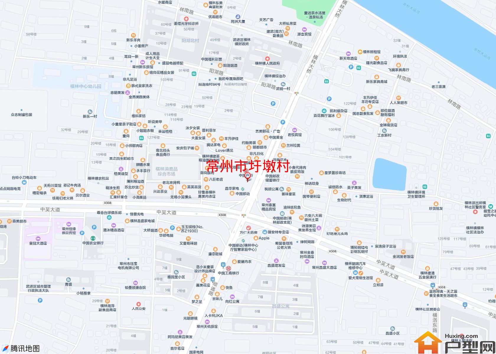 圩墩村小区 - 户型网
