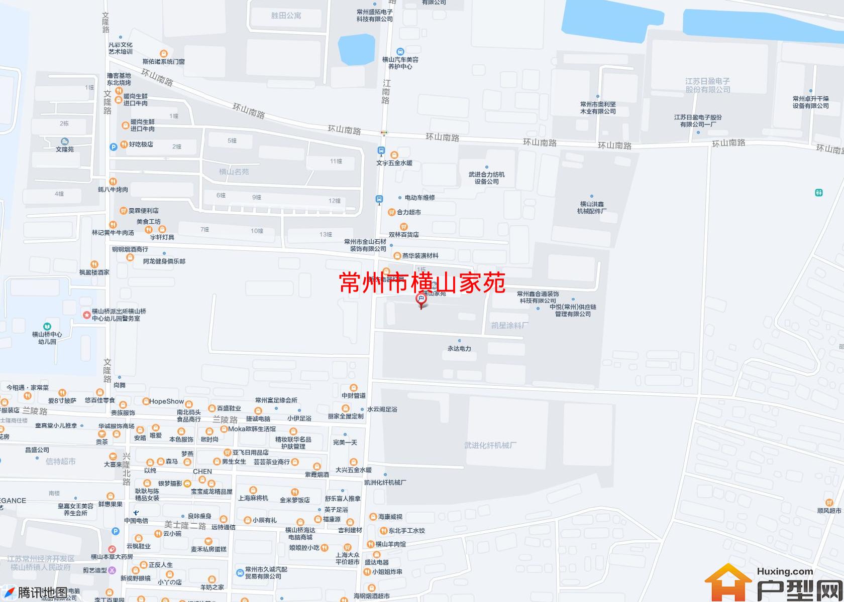 横山家苑小区 - 户型网