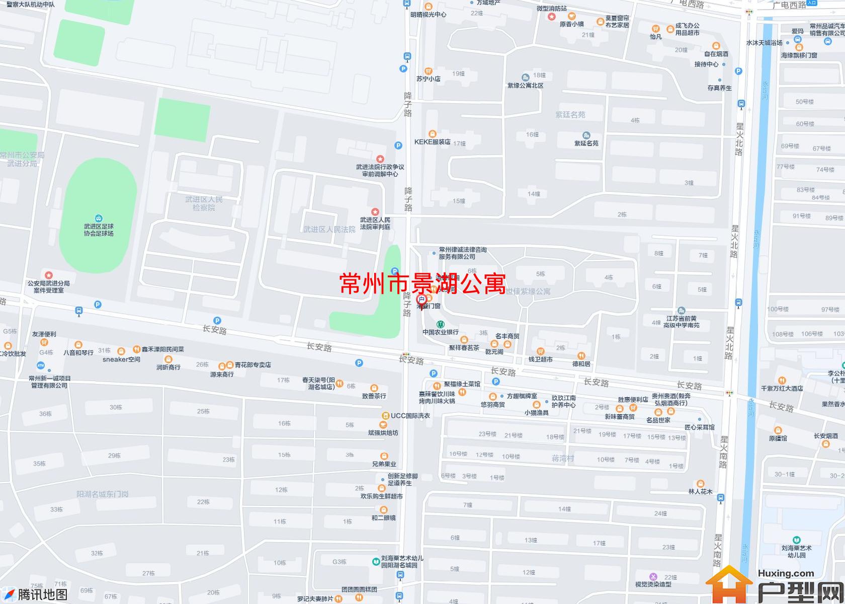 景湖公寓小区 - 户型网