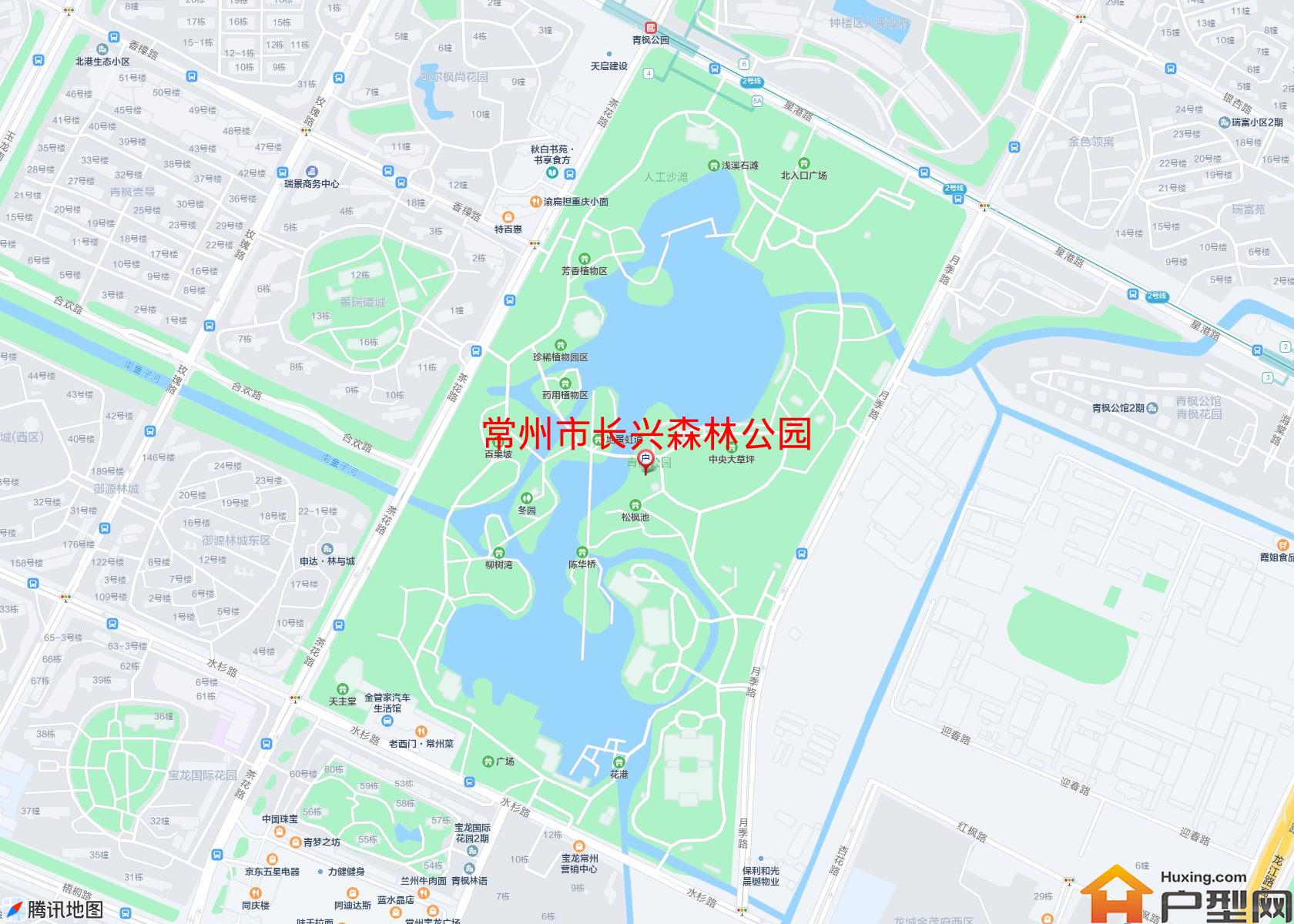 长兴森林公园小区 - 户型网