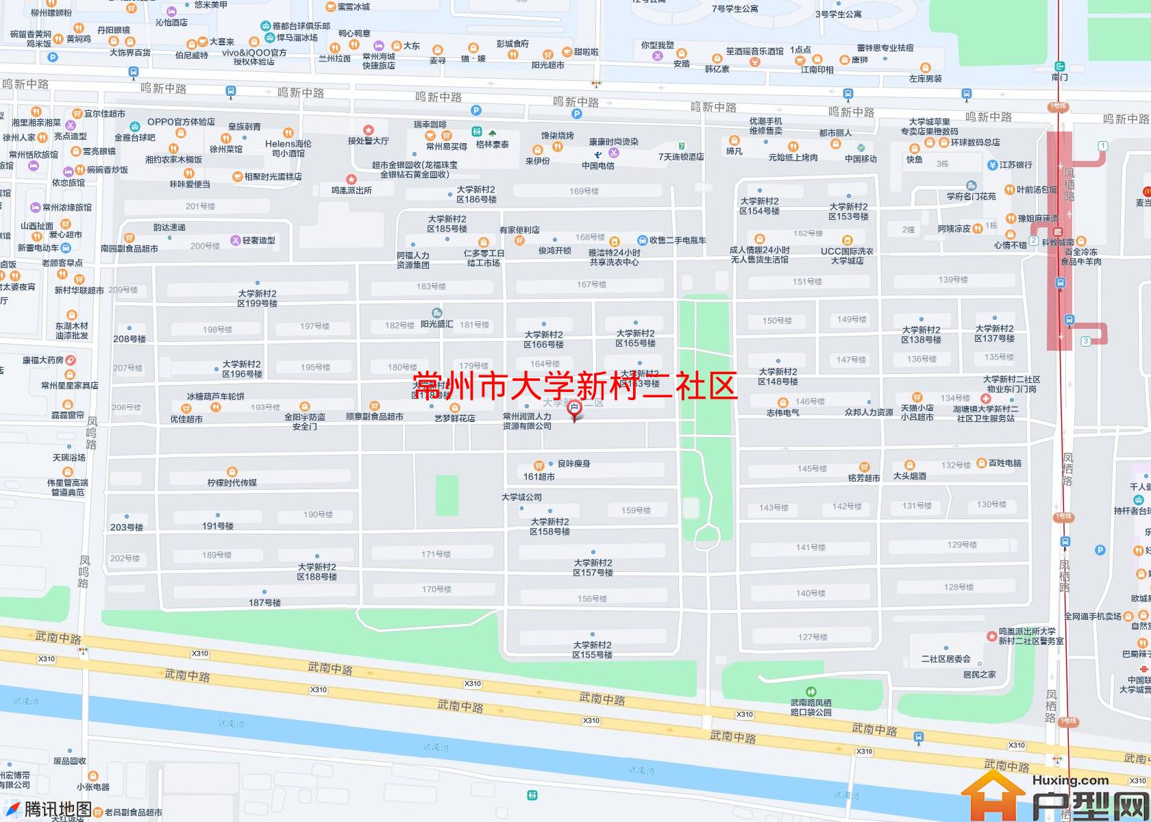 大学新村二社区小区 - 户型网