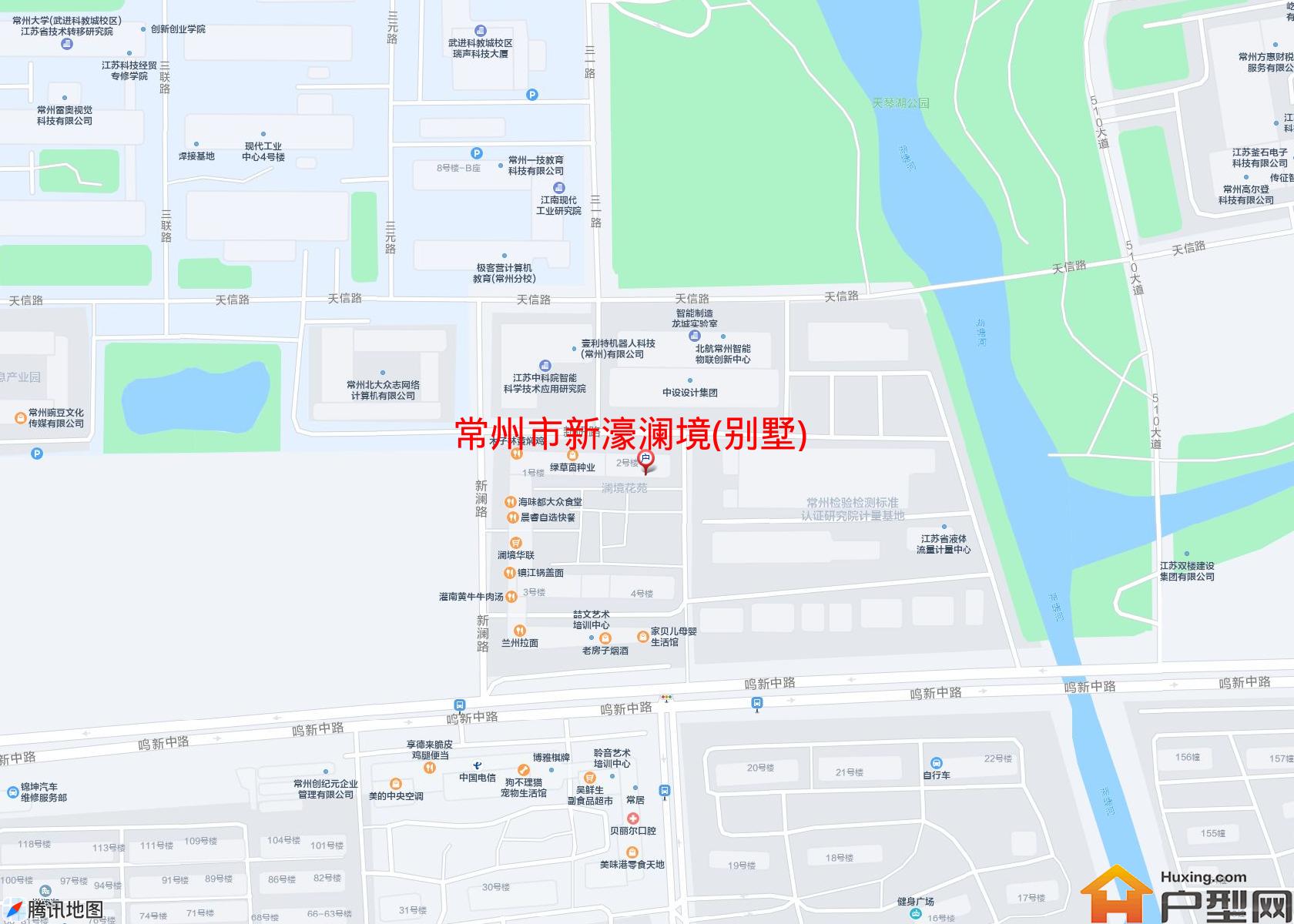 新濠澜境(别墅)小区 - 户型网