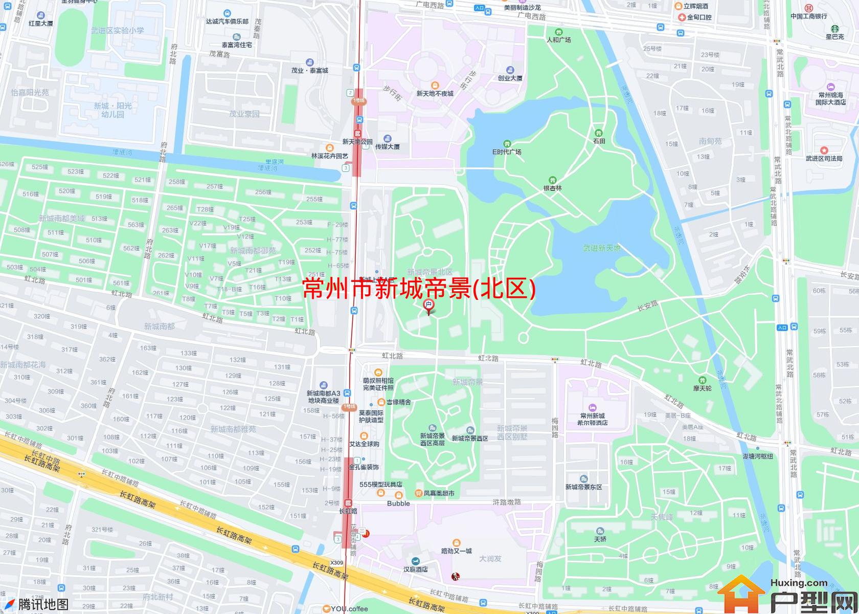新城帝景(北区)小区 - 户型网