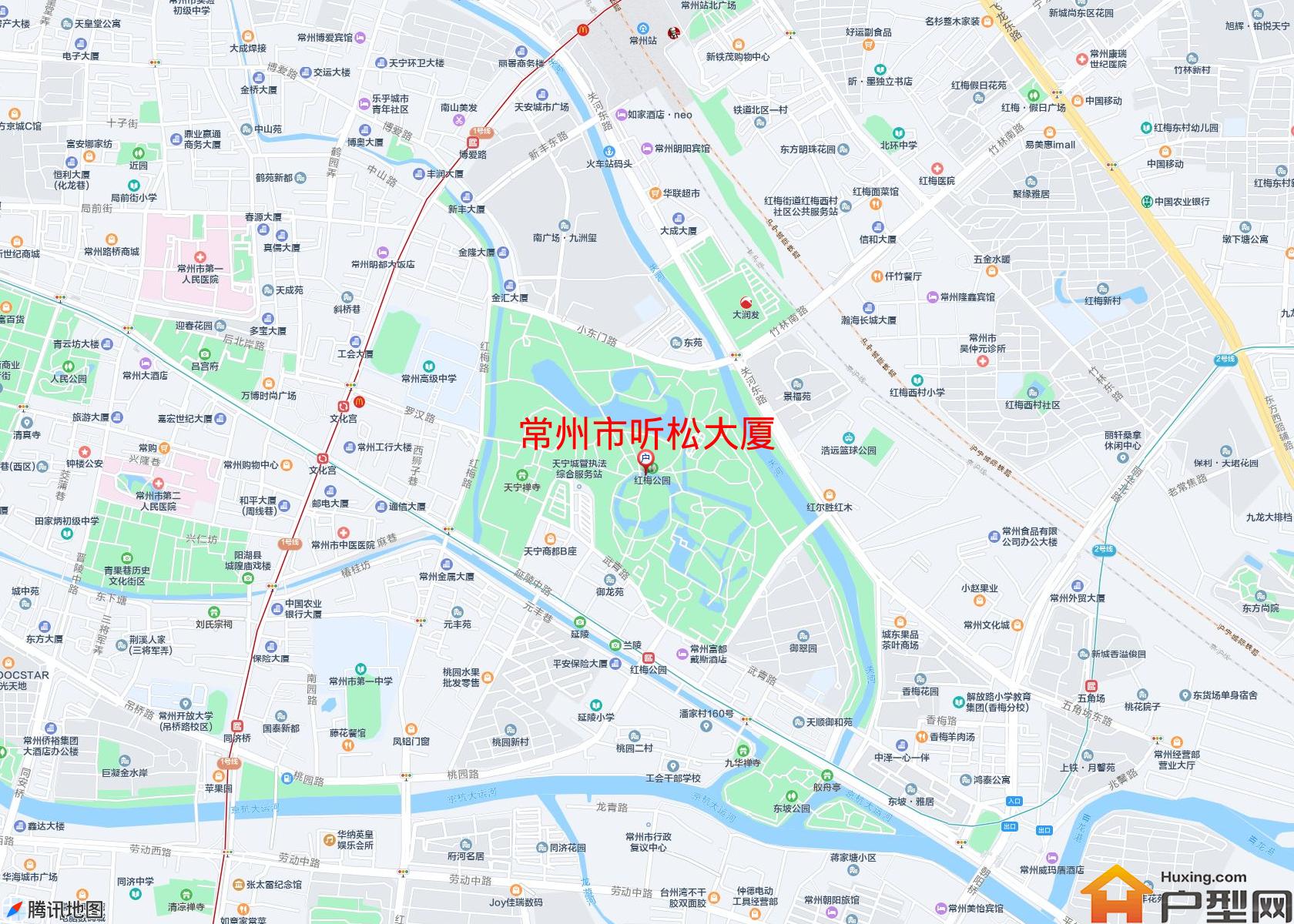听松大厦小区 - 户型网