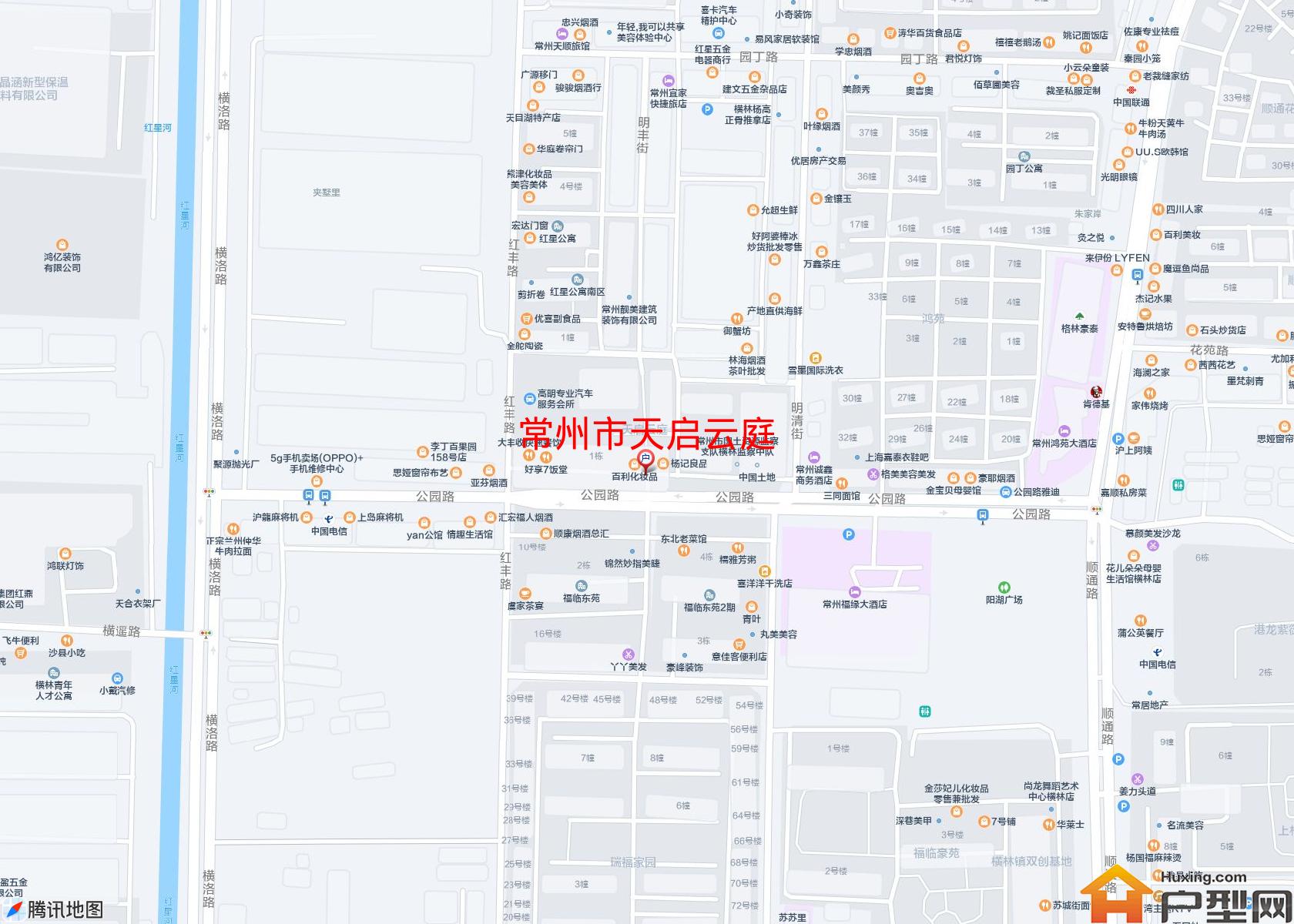 天启云庭小区 - 户型网