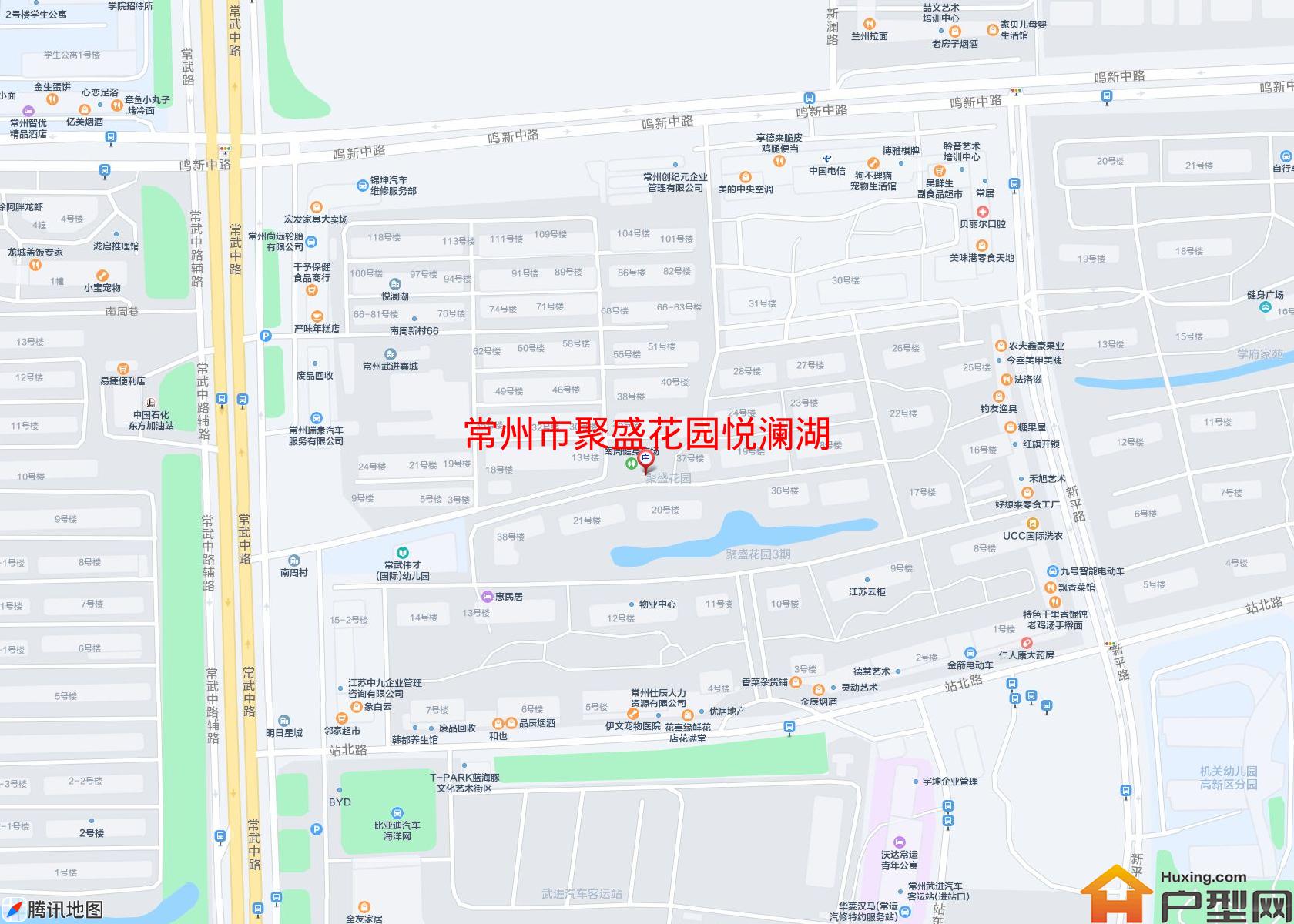 聚盛花园悦澜湖小区 - 户型网