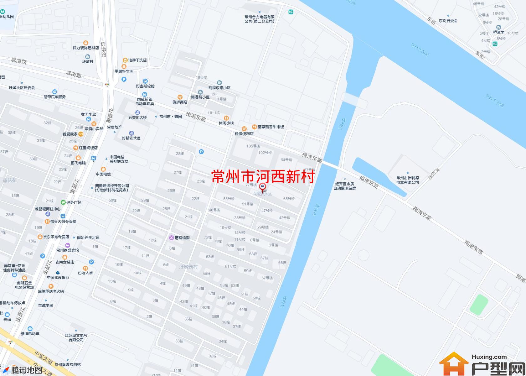 河西新村小区 - 户型网