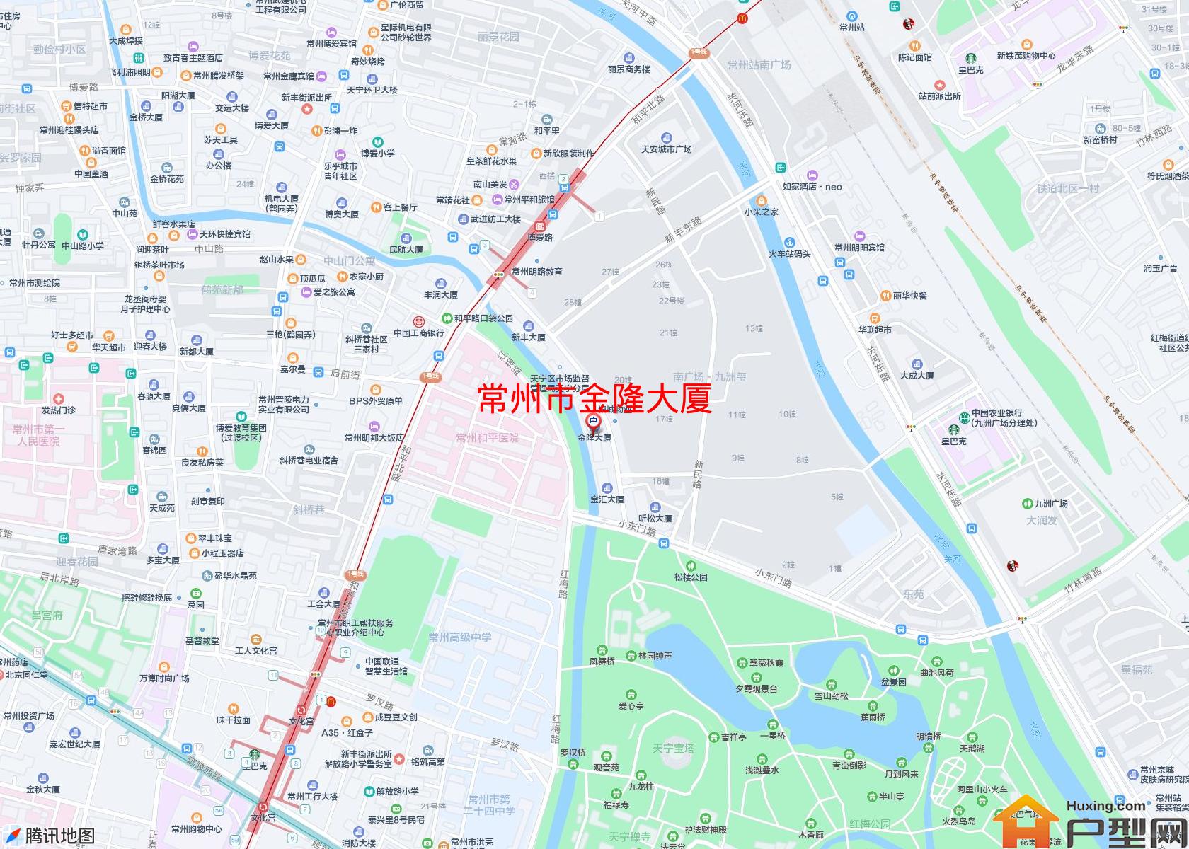 金隆大厦小区 - 户型网