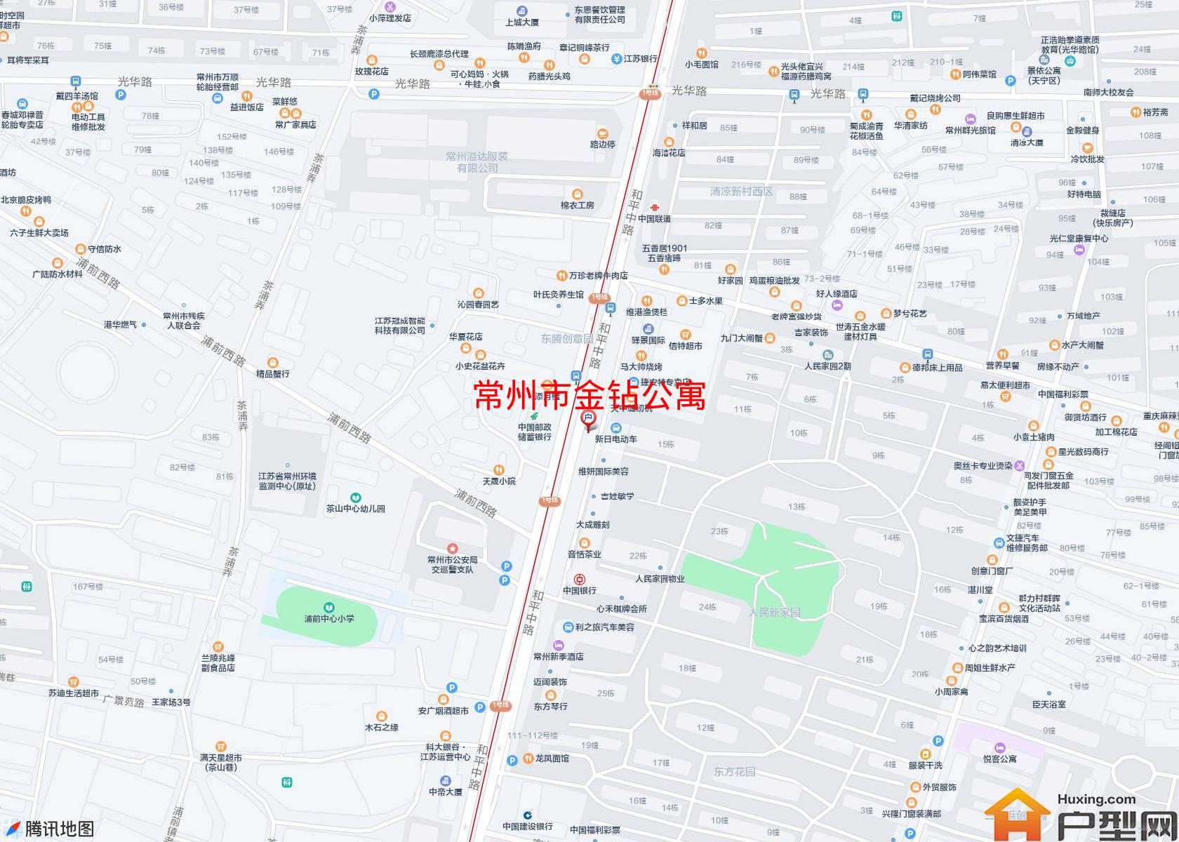 金钻公寓小区 - 户型网
