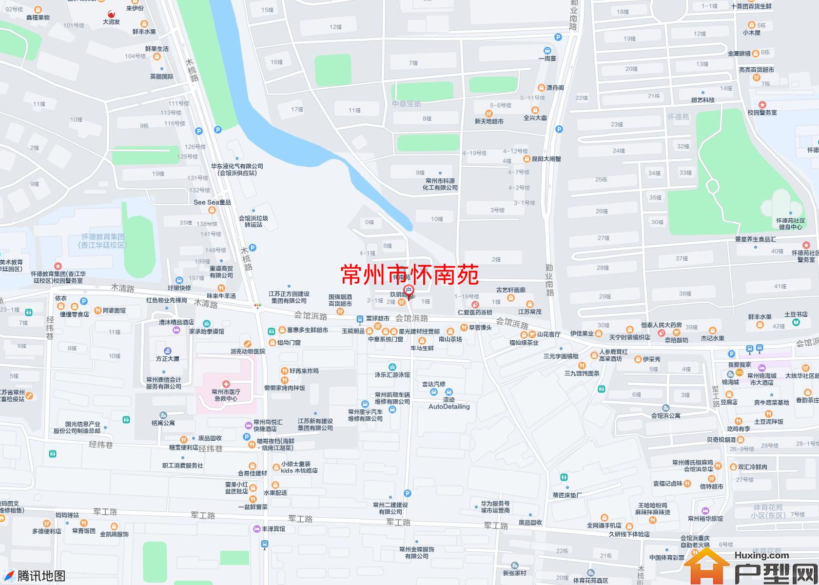 怀南苑小区 - 户型网
