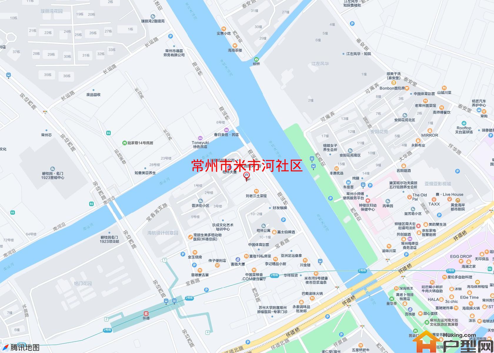 米市河社区小区 - 户型网