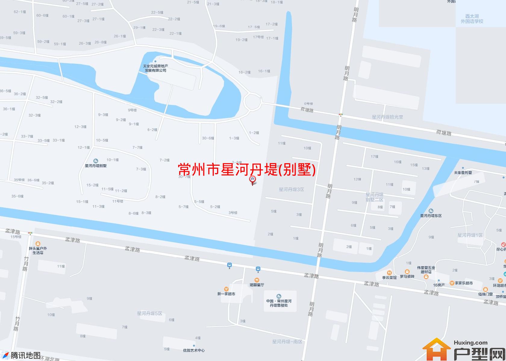 星河丹堤(别墅)小区 - 户型网