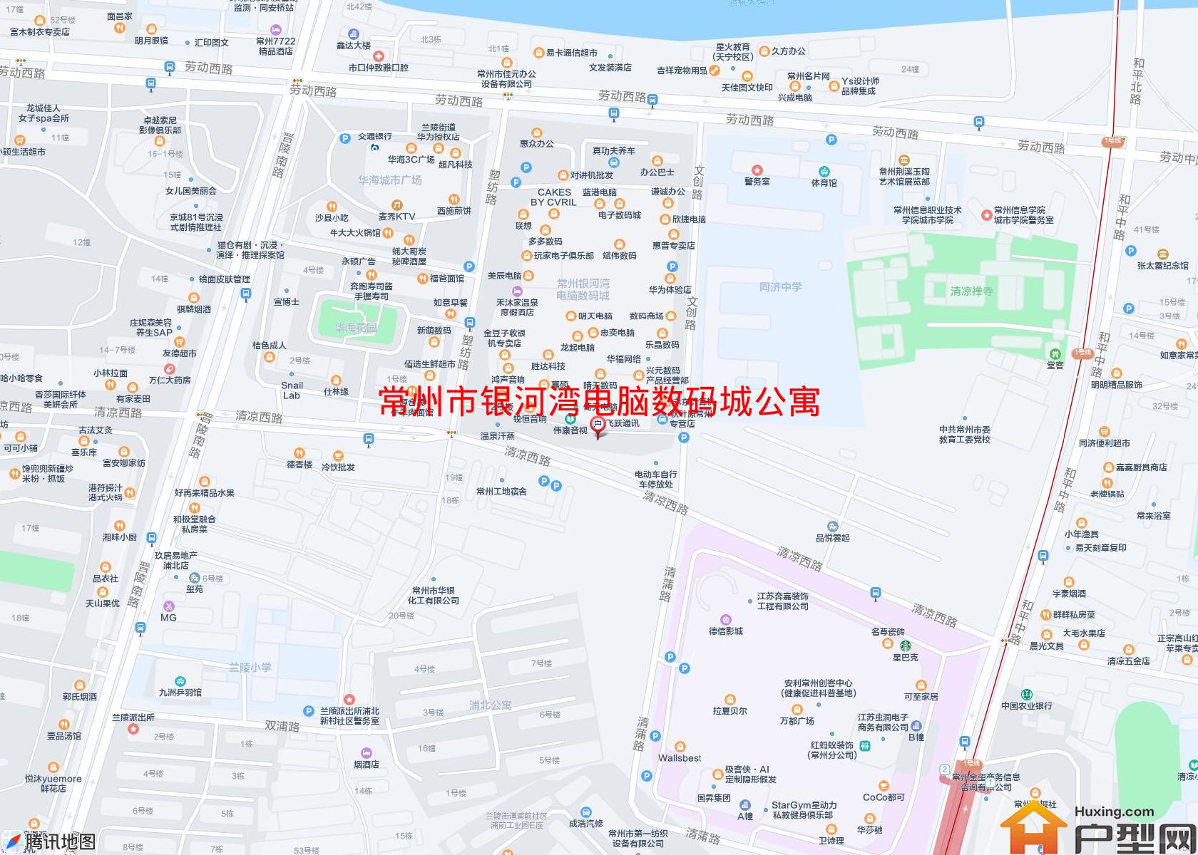 银河湾电脑数码城公寓小区 - 户型网