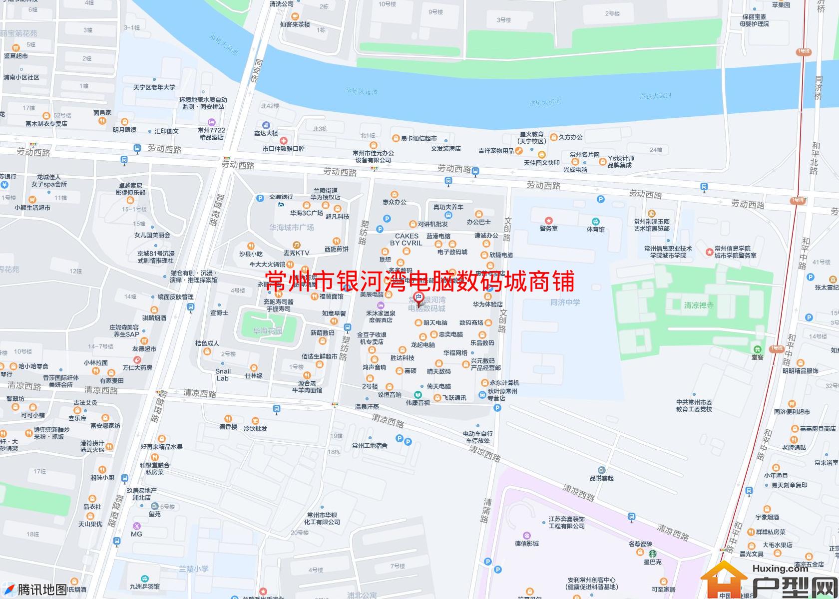银河湾电脑数码城商铺小区 - 户型网